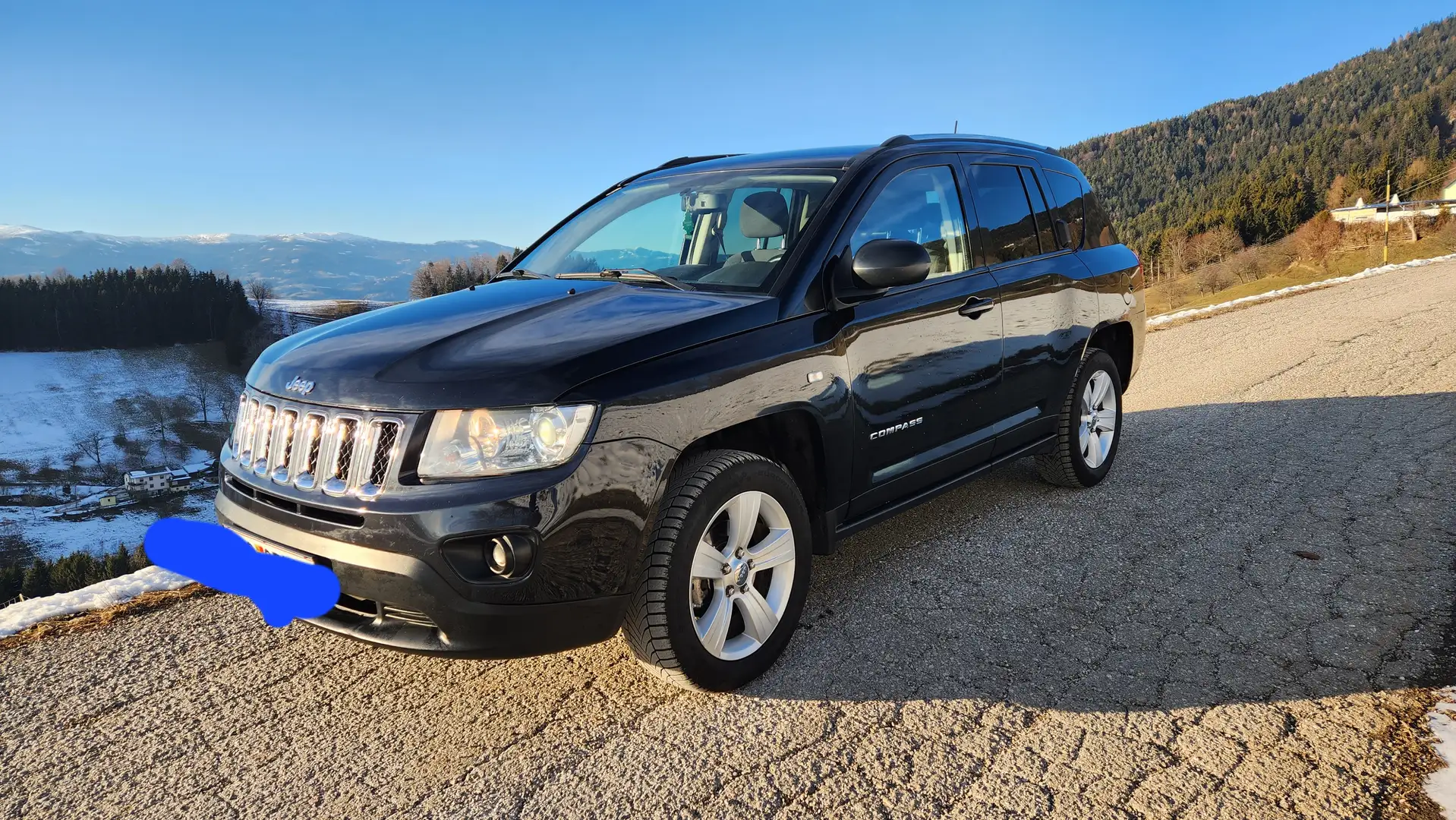Jeep Compass Compass 2,2 CRD Limited 4WD Limited Schwarz - 1