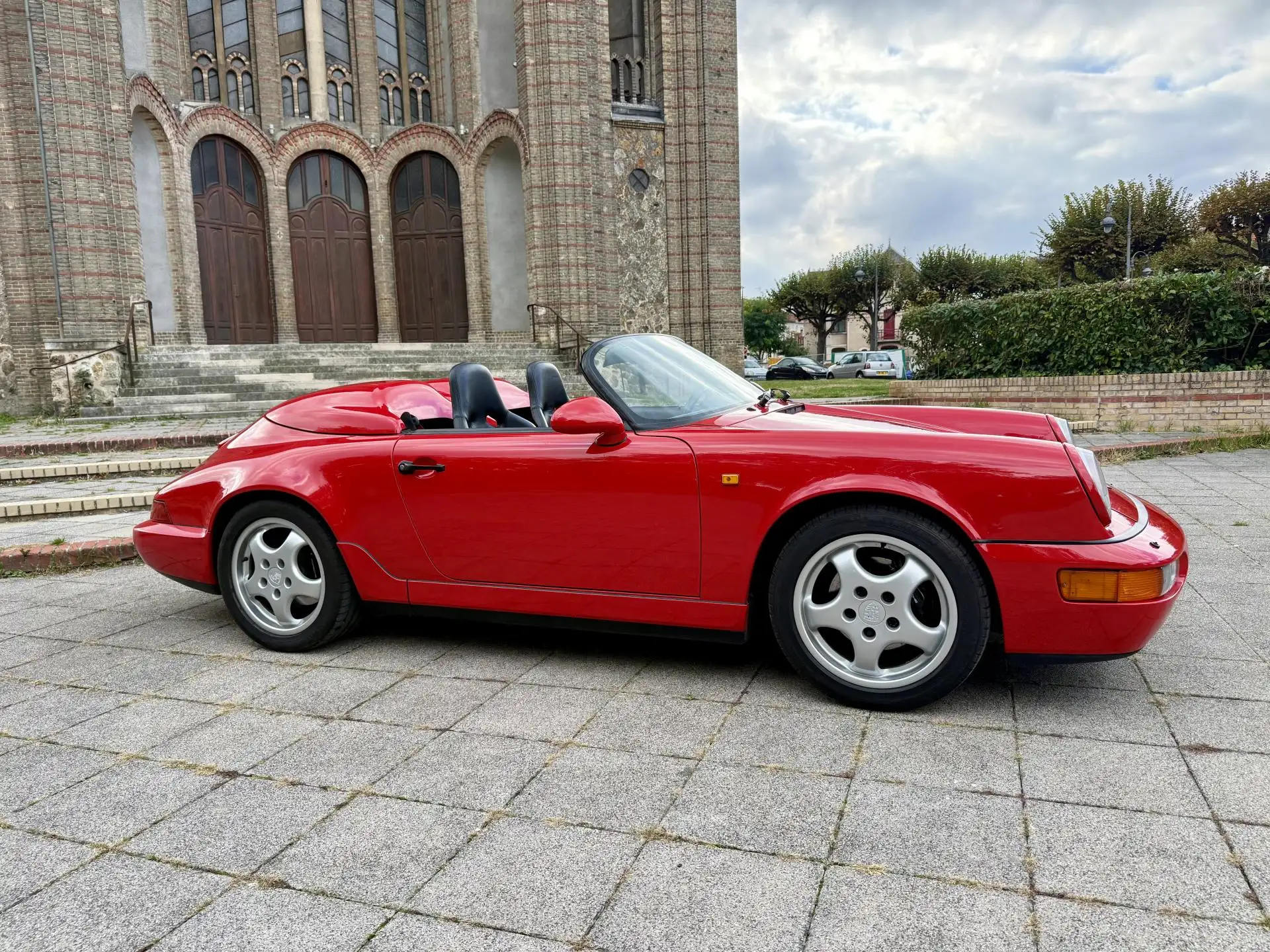 포르쉐 911 Turbo Coupe 1993 빨강 사진 4