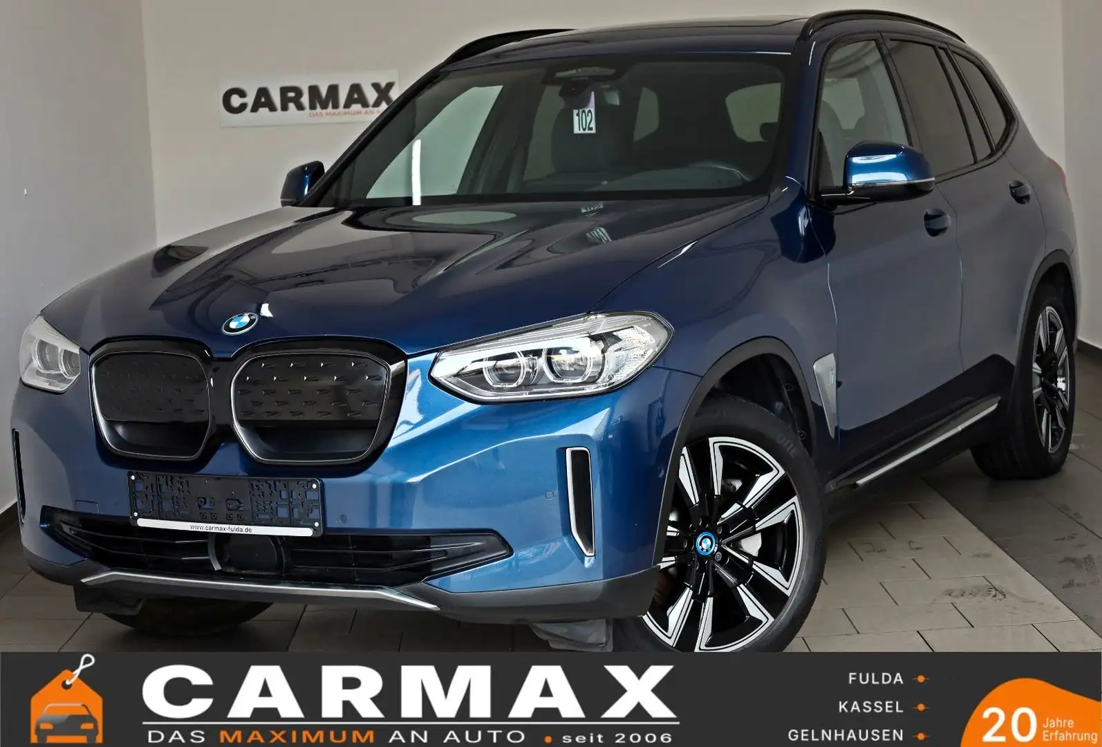 BMW iX3 Inspiring,Leder,Navi,SH,Kamera,Panorama,ACC Bleu - 1