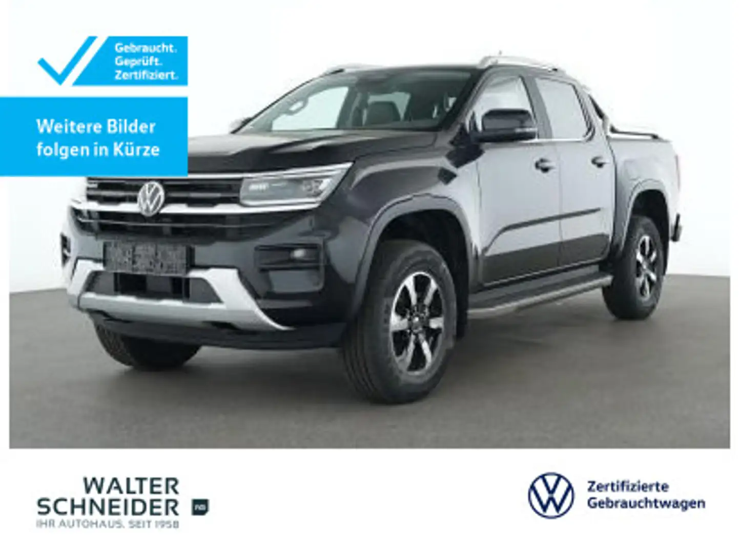 Volkswagen Amarok 3.0 TDI V6 4Motion Double Cab Style Чорний - 1