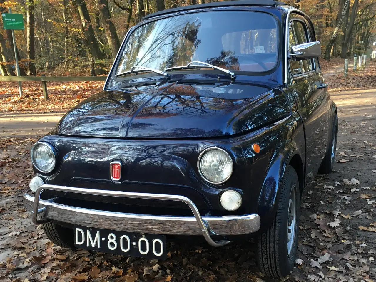 Fiat 500F met ronde klok, foto 3