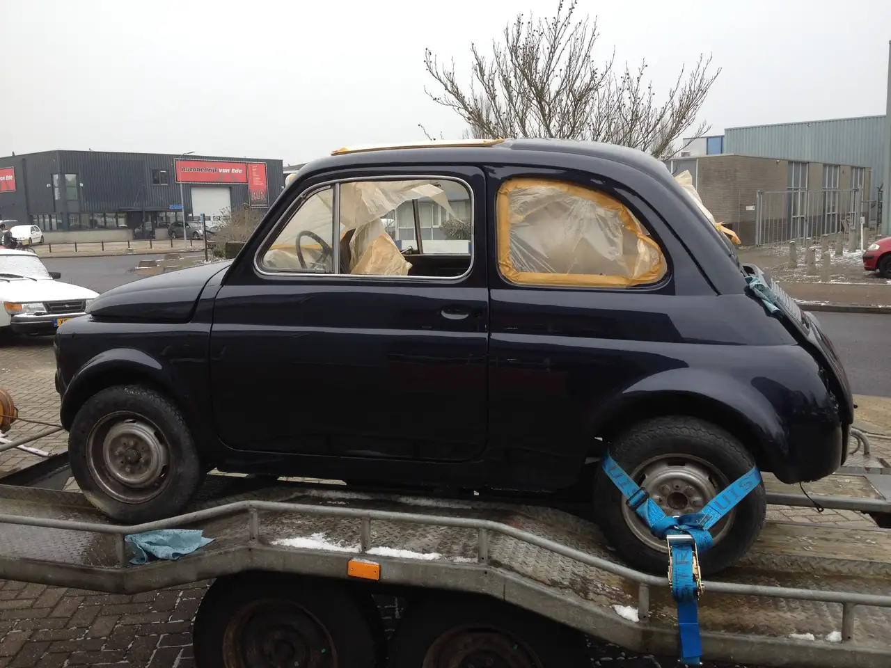 Fiat 500F met ronde klok, foto 8
