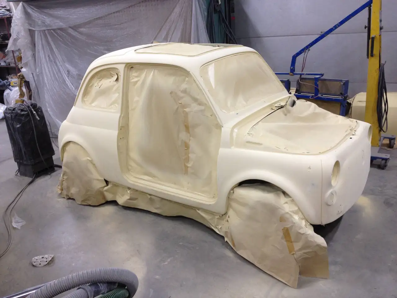 Fiat 500F met ronde klok, foto 7