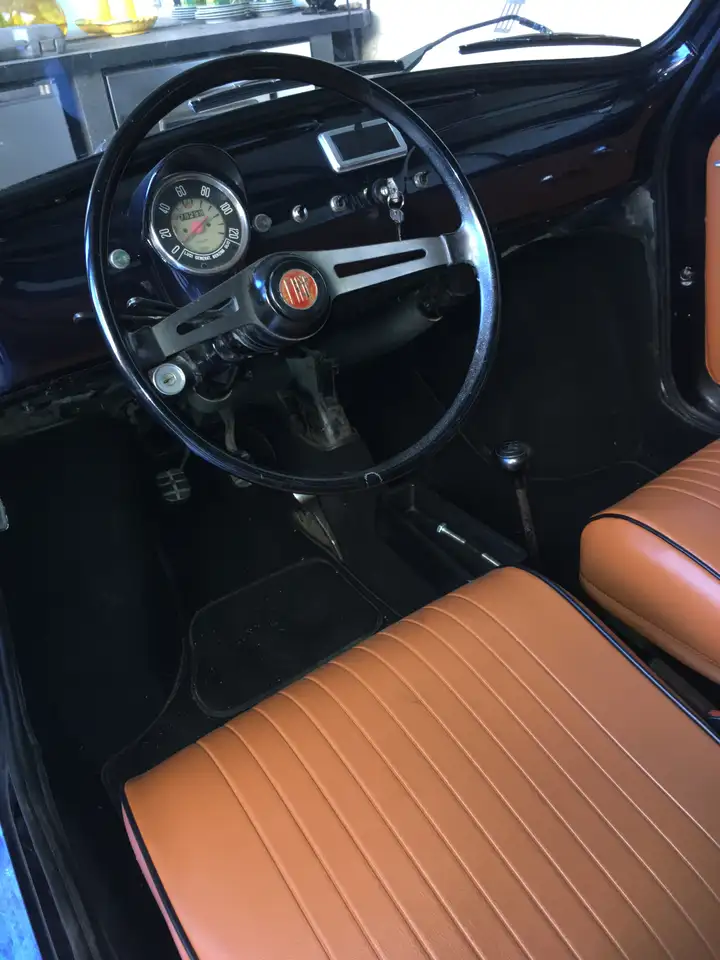 Fiat 500F met ronde klok, foto 4