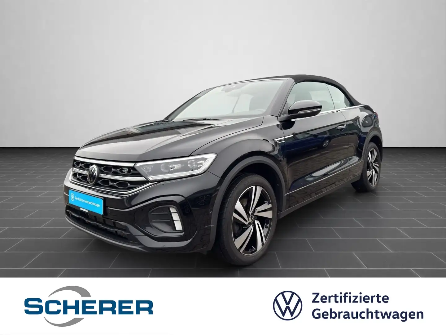 Volkswagen T-Roc R line 1.5 TSI DSG IQ.LIGHT NAVI Noir - 1