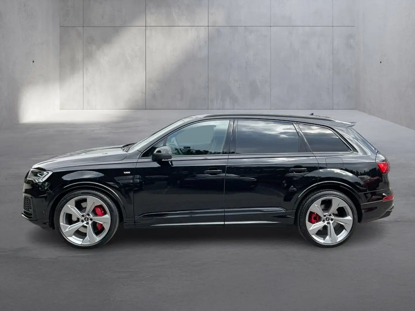 Audi Q7 60 TFSI e quattro S line Schwarz - 2