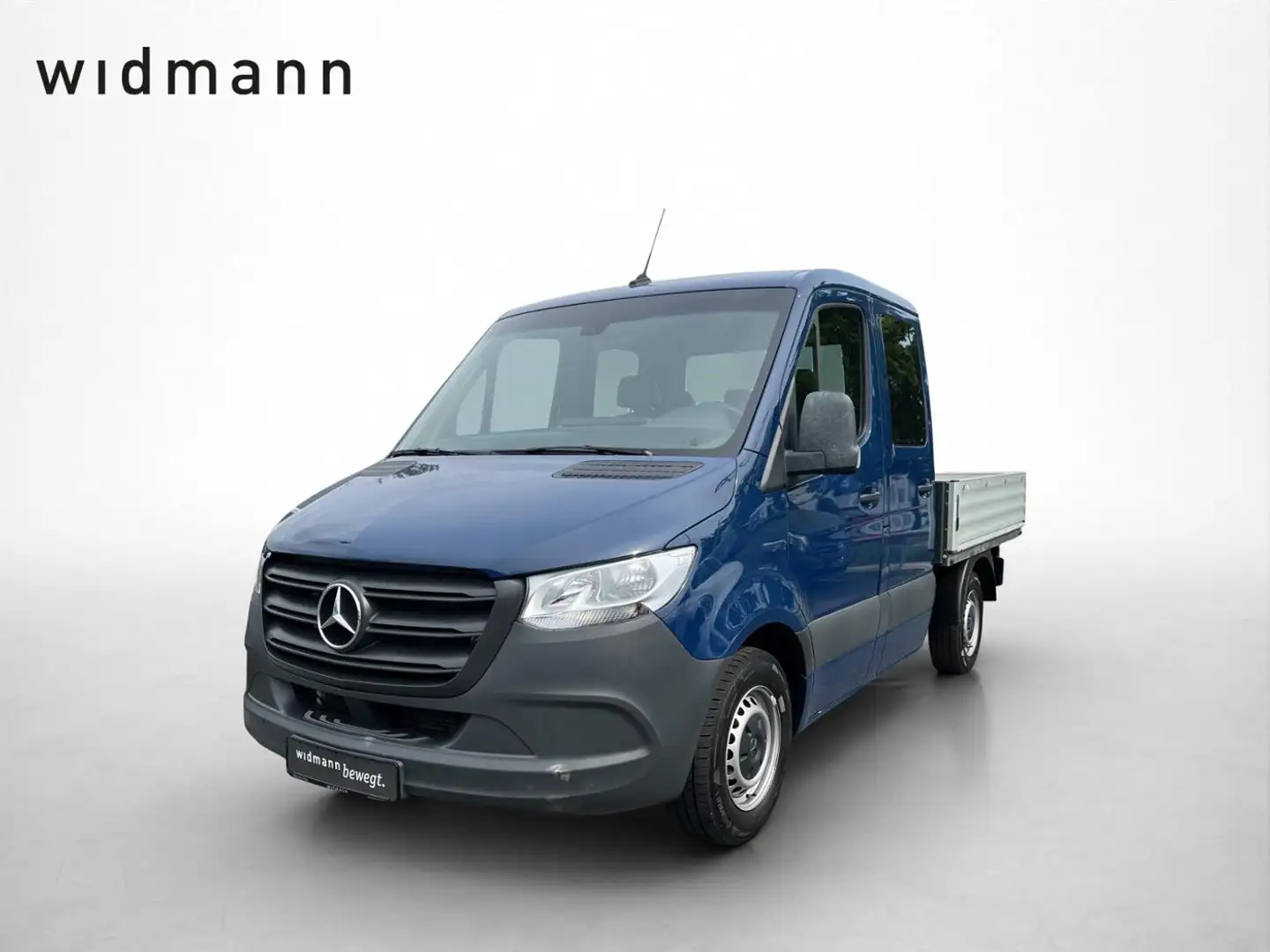 Mercedes-Benz Sprinter 211 CDI Pritsche DOKA  Leder KlimaA Blau - 1