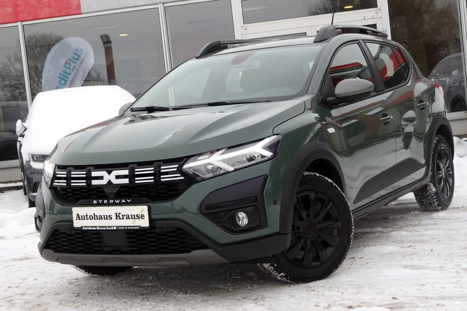 Dacia Sandero Stepway 1.0 TCe CVT-LED/NAVI/RFK/SITZHZG Grün - 2