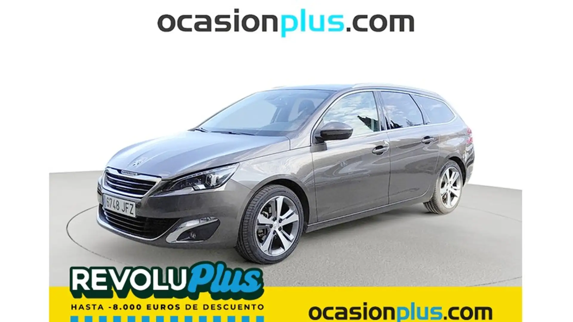Peugeot 308 1.2 PureTech S&S Allure EAT6 130 Gris - 1