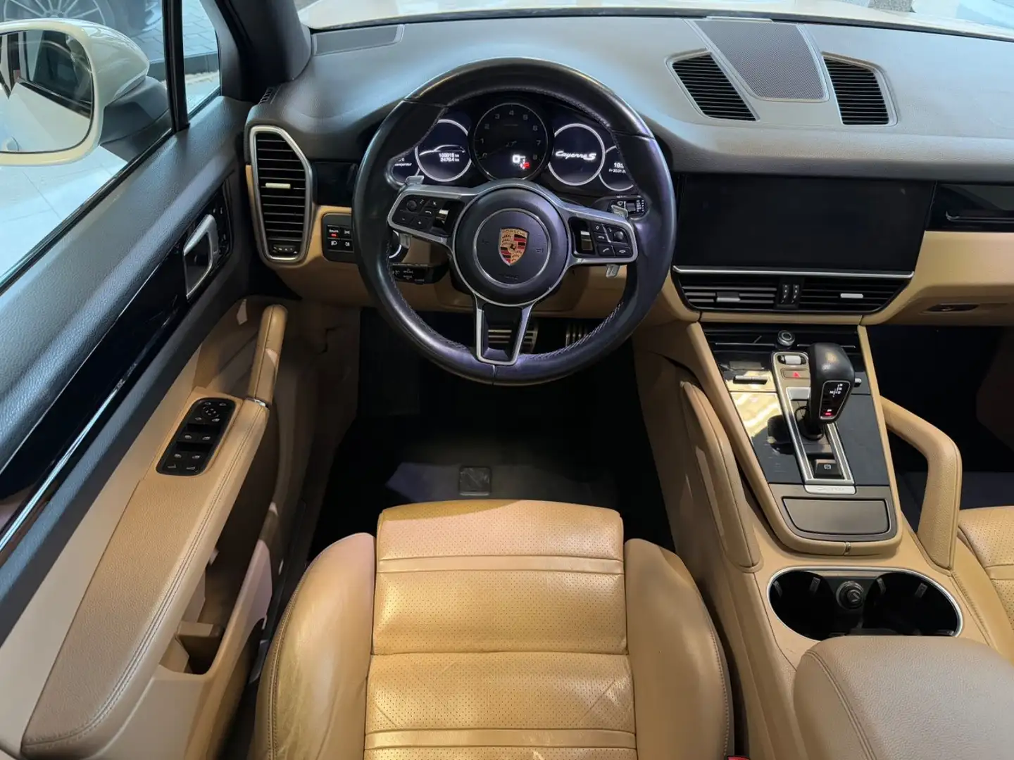 Porsche Cayenne S Pano. Soft Close Luftfederung Tempomat Weiß - 2