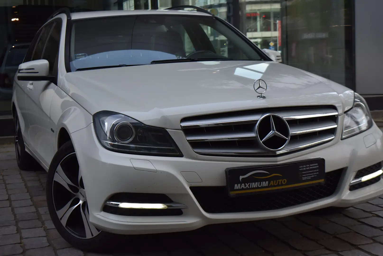 Mercedes-Benz C 200 C 200 T CDI BlueEfficiency Tempo/Navi Bianco - 2