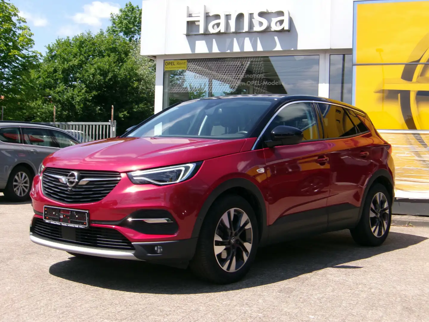 Opel Grandland Innovation Automatik Navi AHK Rot - 1