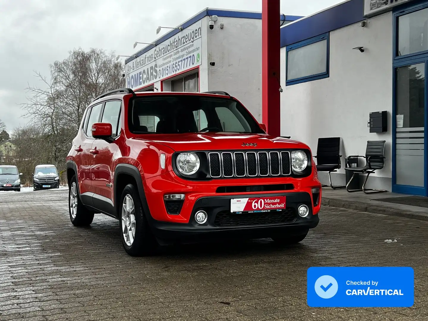 Jeep Renegade Longitude I Benzin I TÜV Orange - 2