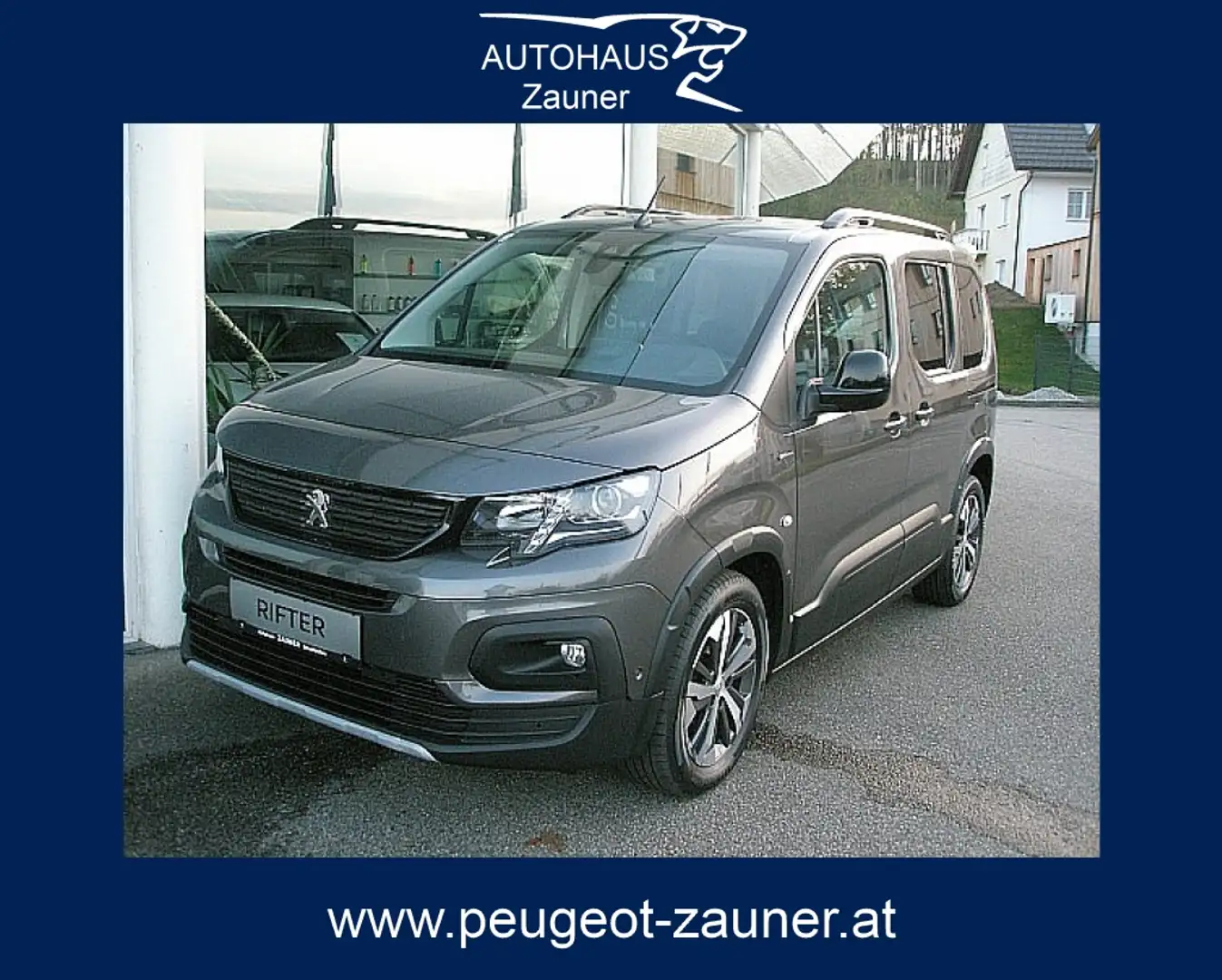 Peugeot Rifter Standard PureTech 130 S&S GT EAT8 Gris - 1