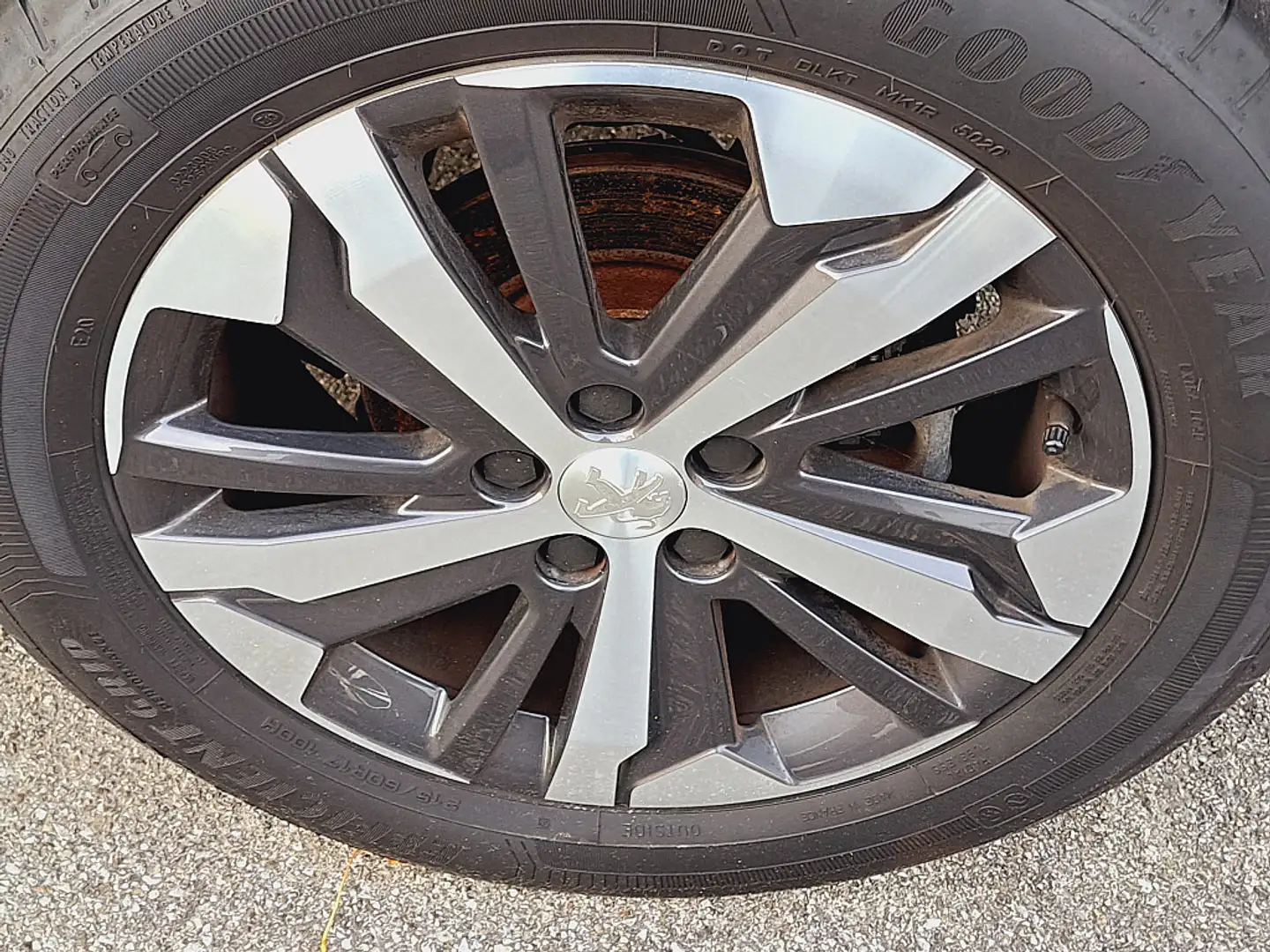 Peugeot Rifter Standard PureTech 130 S&S GT EAT8 Gris - 2