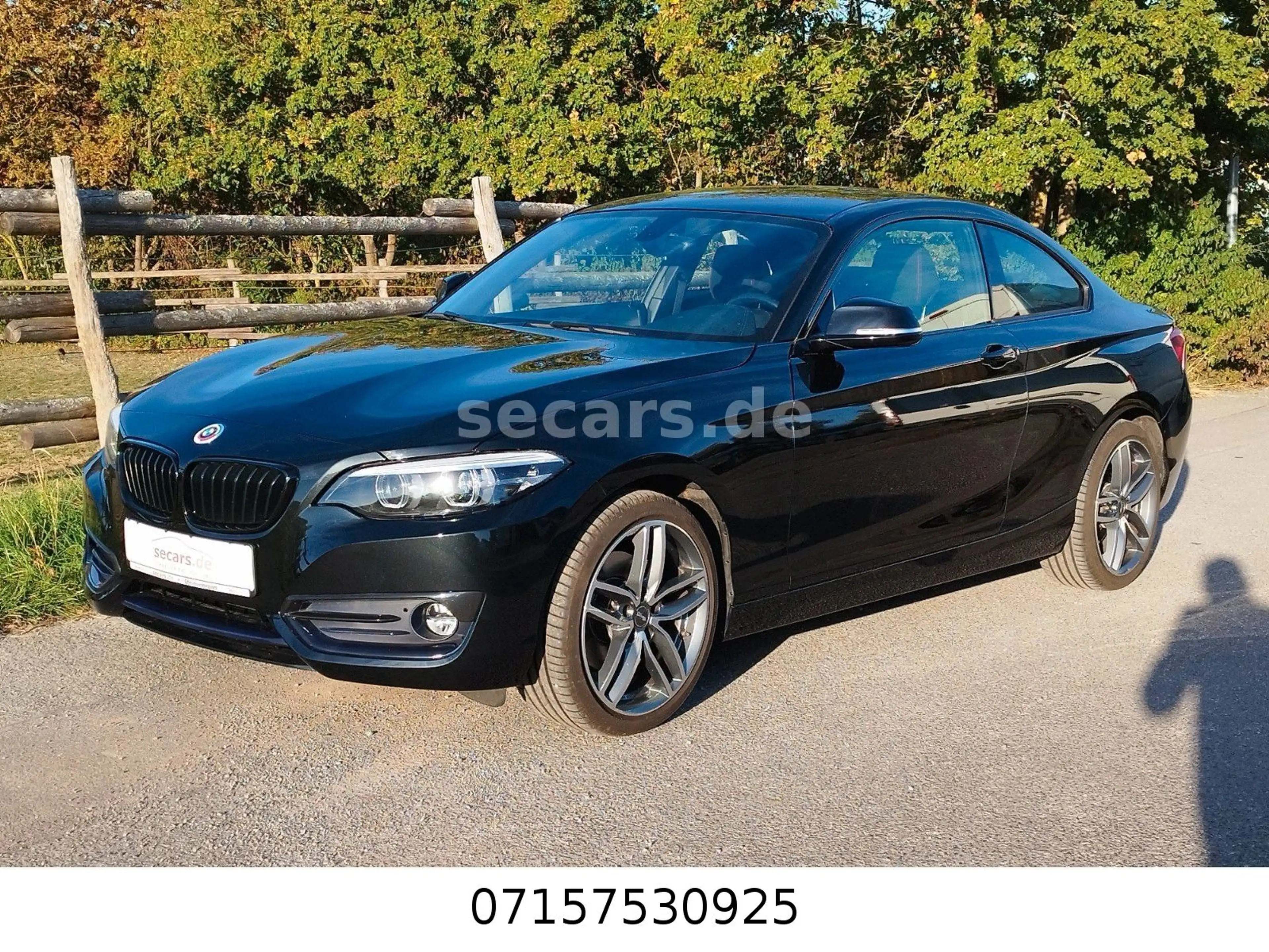 BMW 220 i Coupé Aut SportL NaviPro RFK 18" LED Alarm