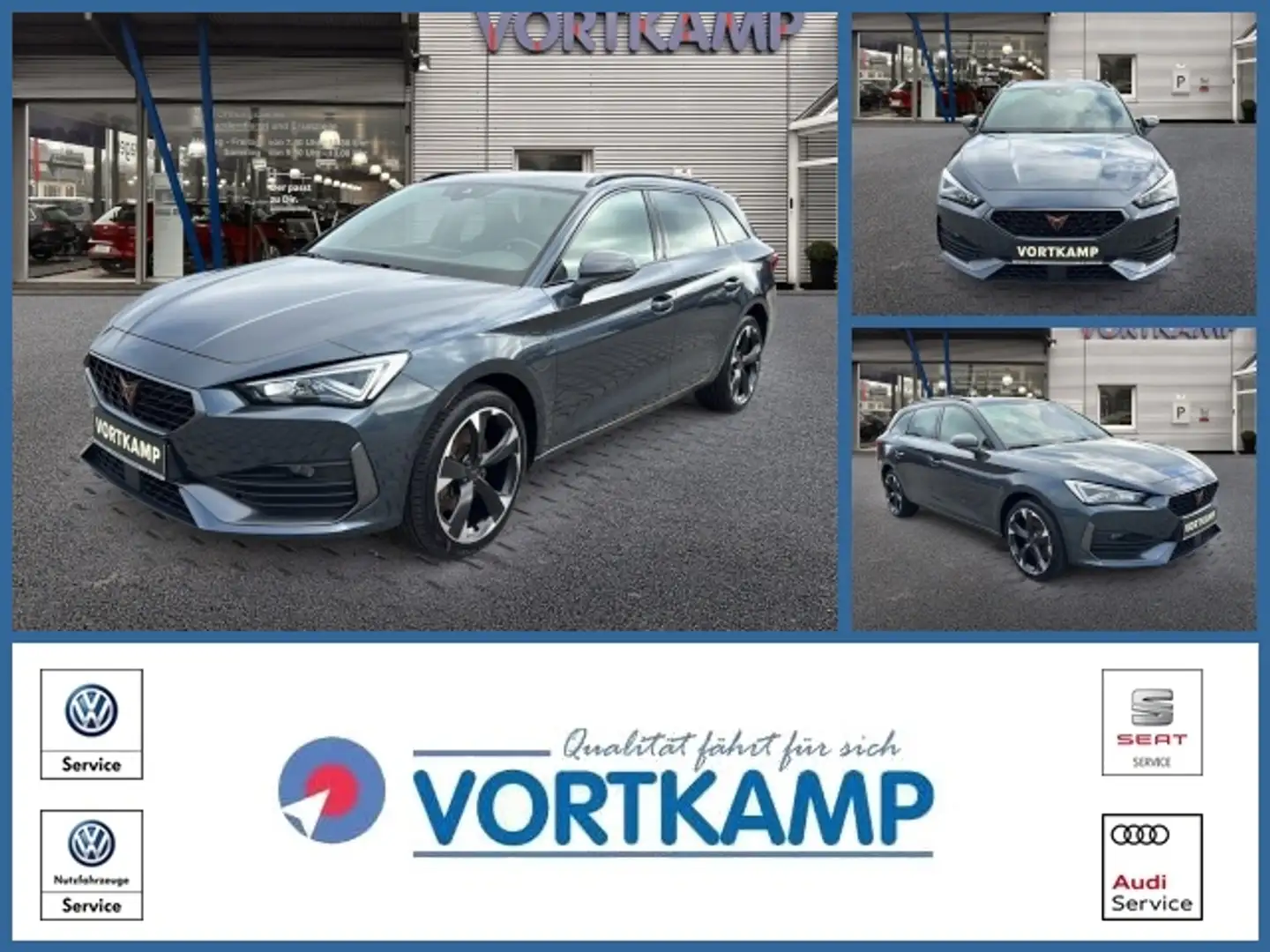 CUPRA Leon Sportstourer e-Hybrid AHK/FullLink Grau - 1