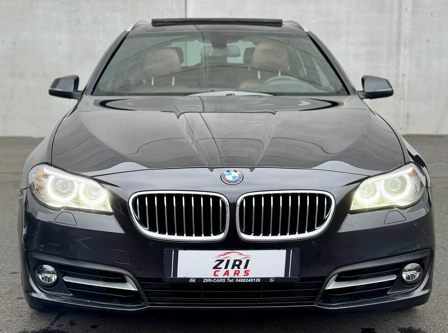 BMW 520 520d Touring Aut. - BTW WAGEN - panodak Zwart - 2