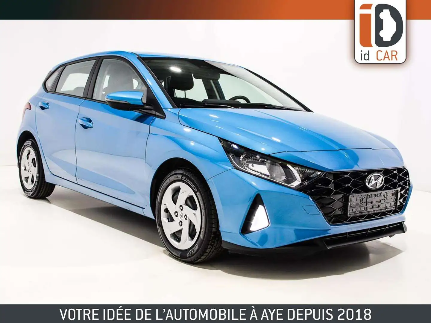 Hyundai i20 1.0 T GDI  CLIM CARPLAY REGU RADAR CAMERA Bleu - 1