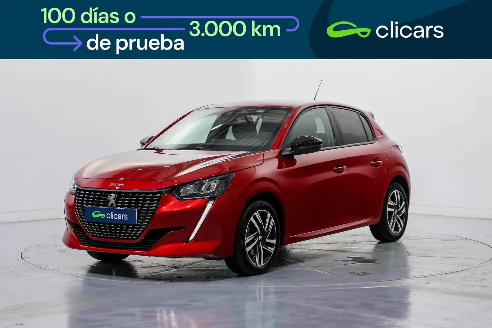 Peugeot 208 1.2 Puretech S&S Allure Pack EAT8 100 Rojo - 1