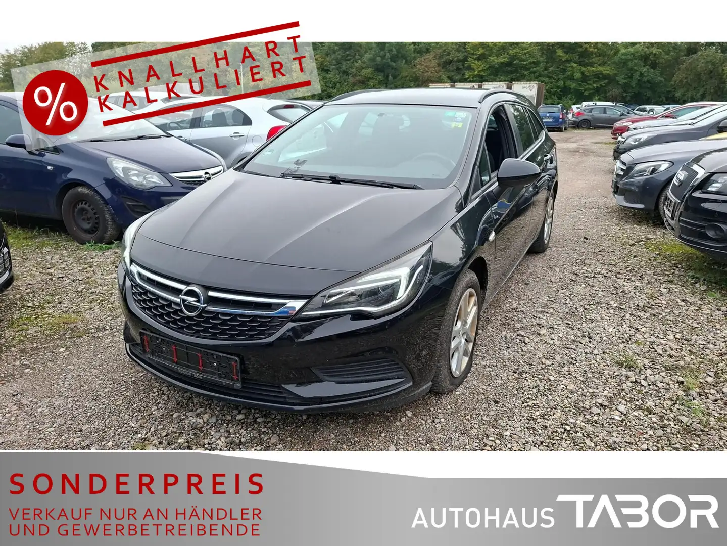 Opel Astra K Sportst 1.0 Turbo Edition Navi SHZ PDC Schwarz - 1
