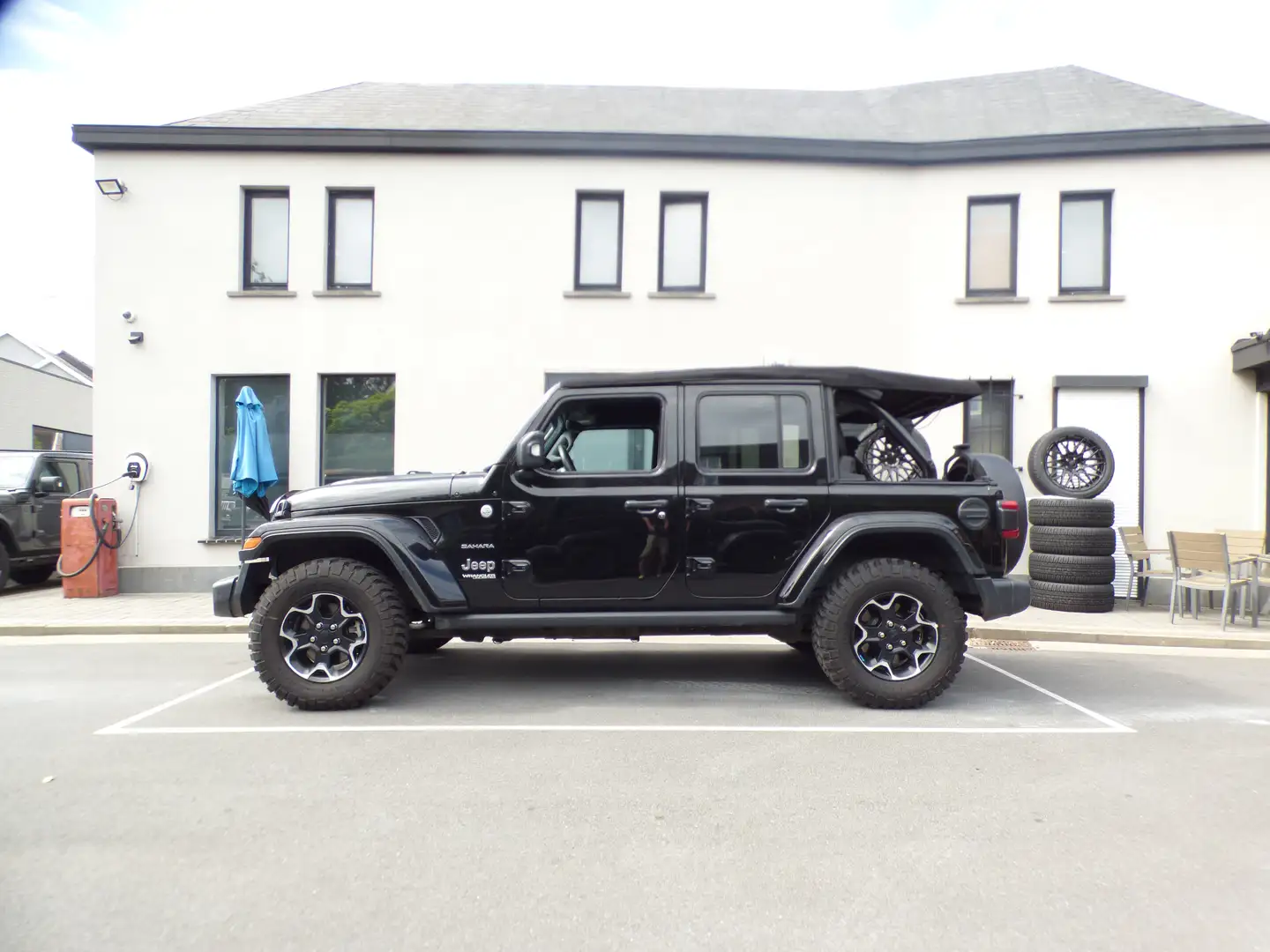 Jeep Wrangler 2.0 Turbo Sahara**73000km**Black** Zwart - 2