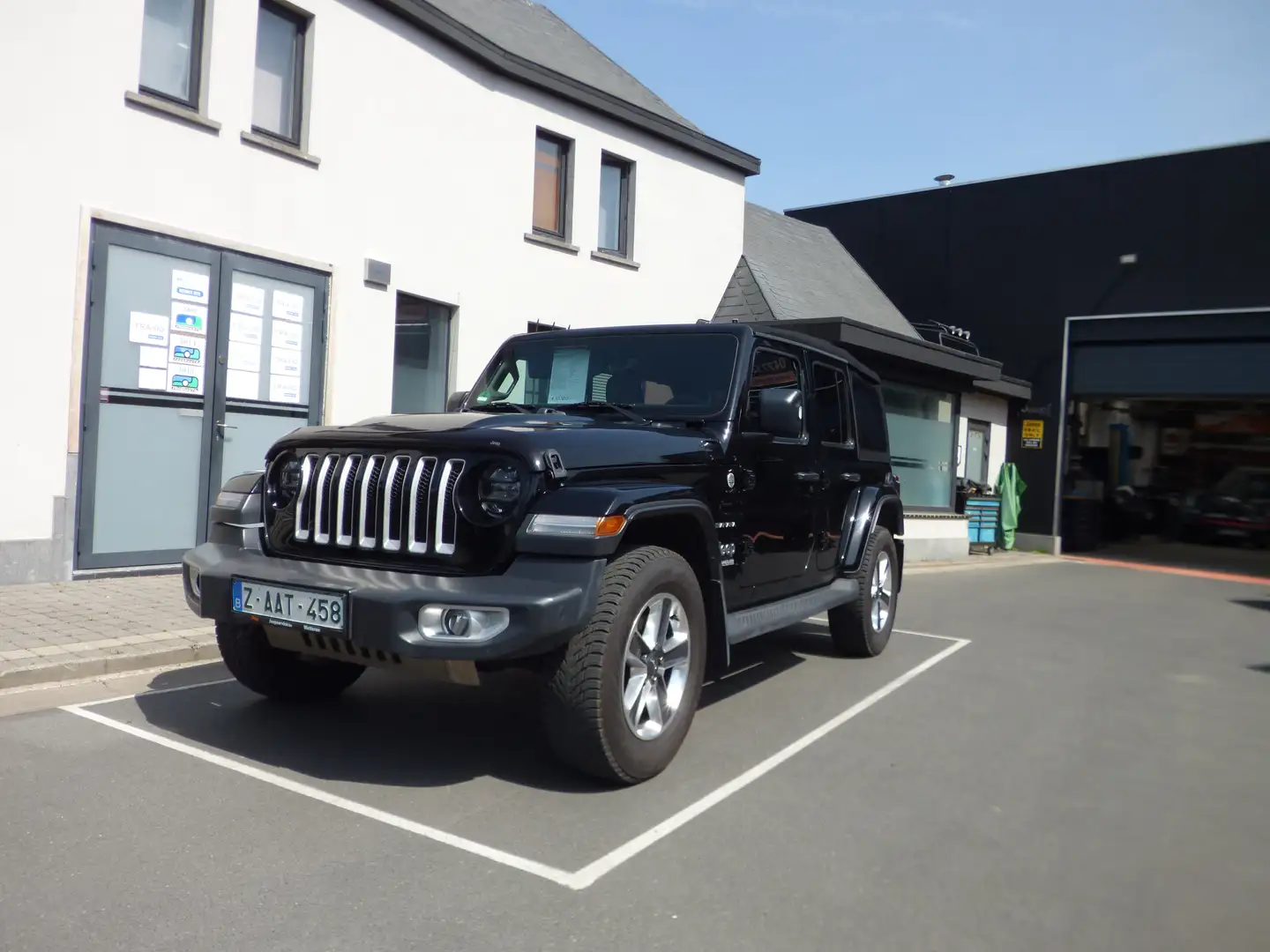 Jeep Wrangler 2.0 Turbo Sahara**73000km**Black** Noir - 1