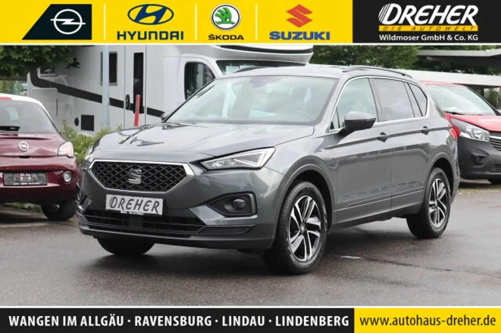 SEAT Tarraco Tarraco TSI ACT Style Navi/Kamera/LED/ 7-Sitzer Grau - 1