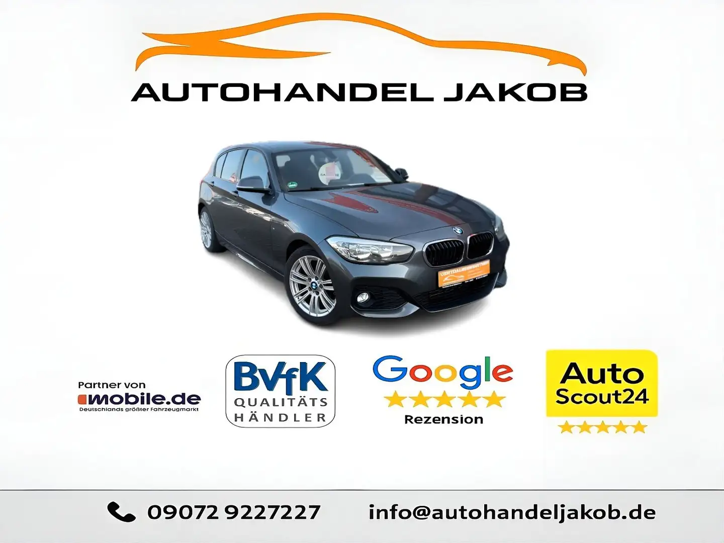 BMW 118 i/M Sport Paket/Super Ausstattung/Garantie/!! Grau - 2