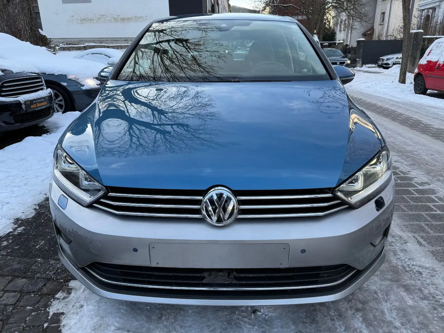 Volkswagen Golf Sportsvan 1.4 TSI 92kW ALLSTAR BMT,DSG,AHK Blau - 2