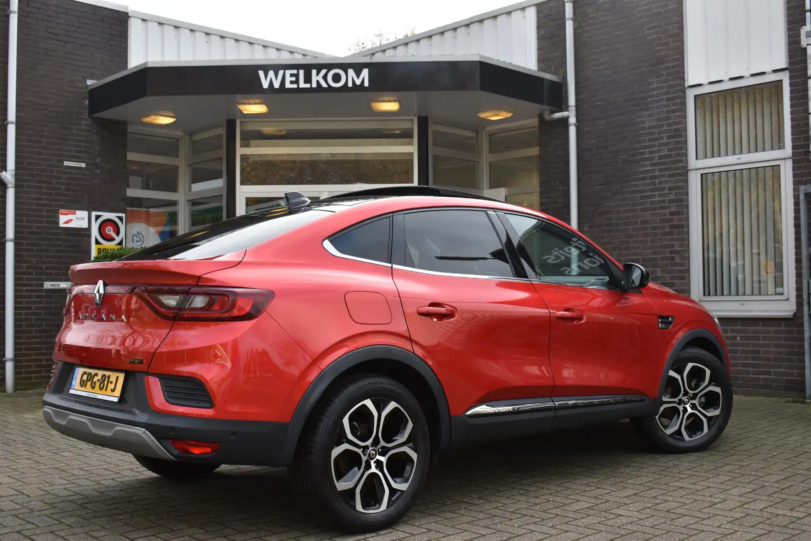 Renault Arkana E-Tech hybrid 145 techno | SCHUIF/KANTELDAK | CAME Rood - 2