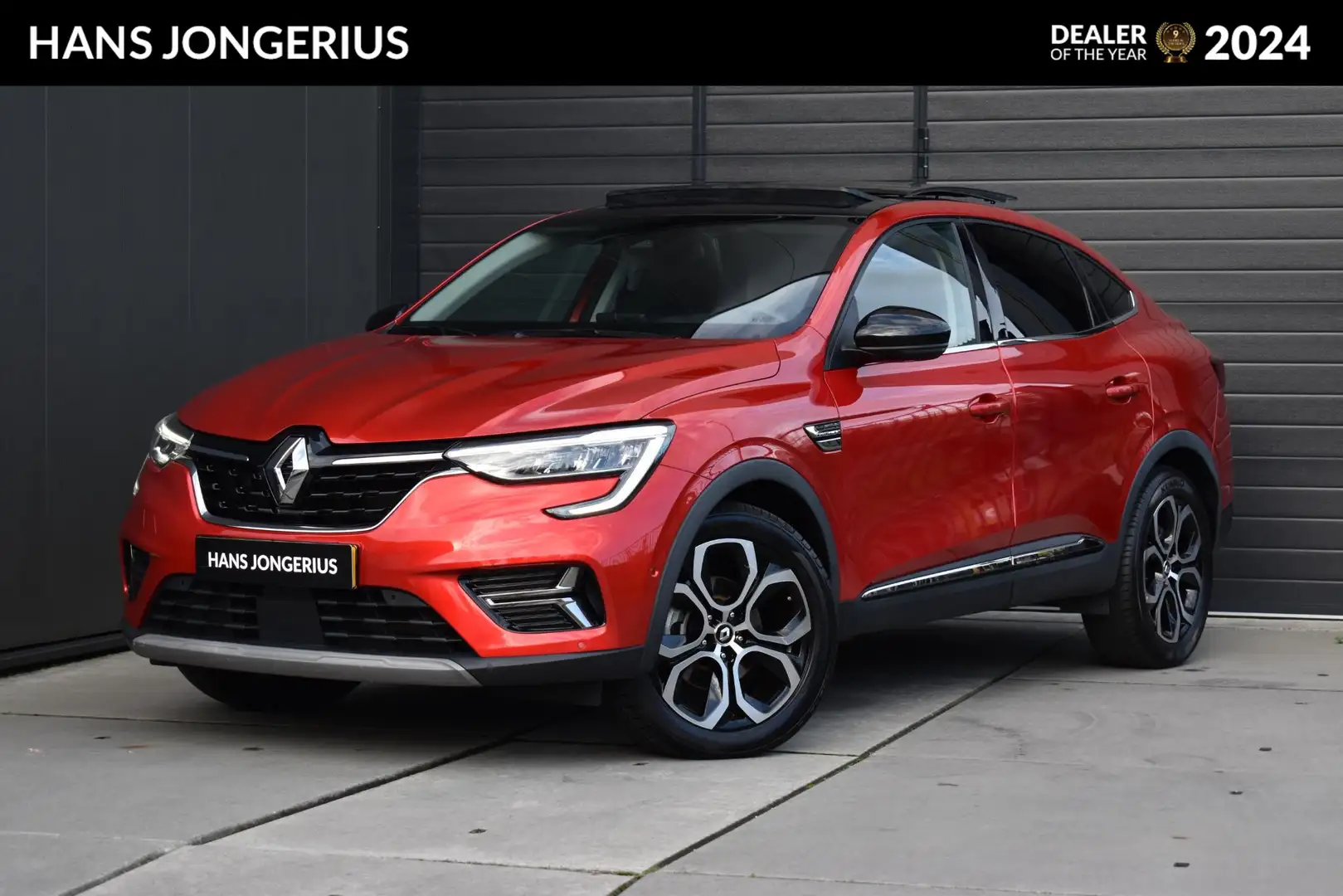 Renault Arkana E-Tech hybrid 145 techno | SCHUIF/KANTELDAK | CAME Rouge - 1