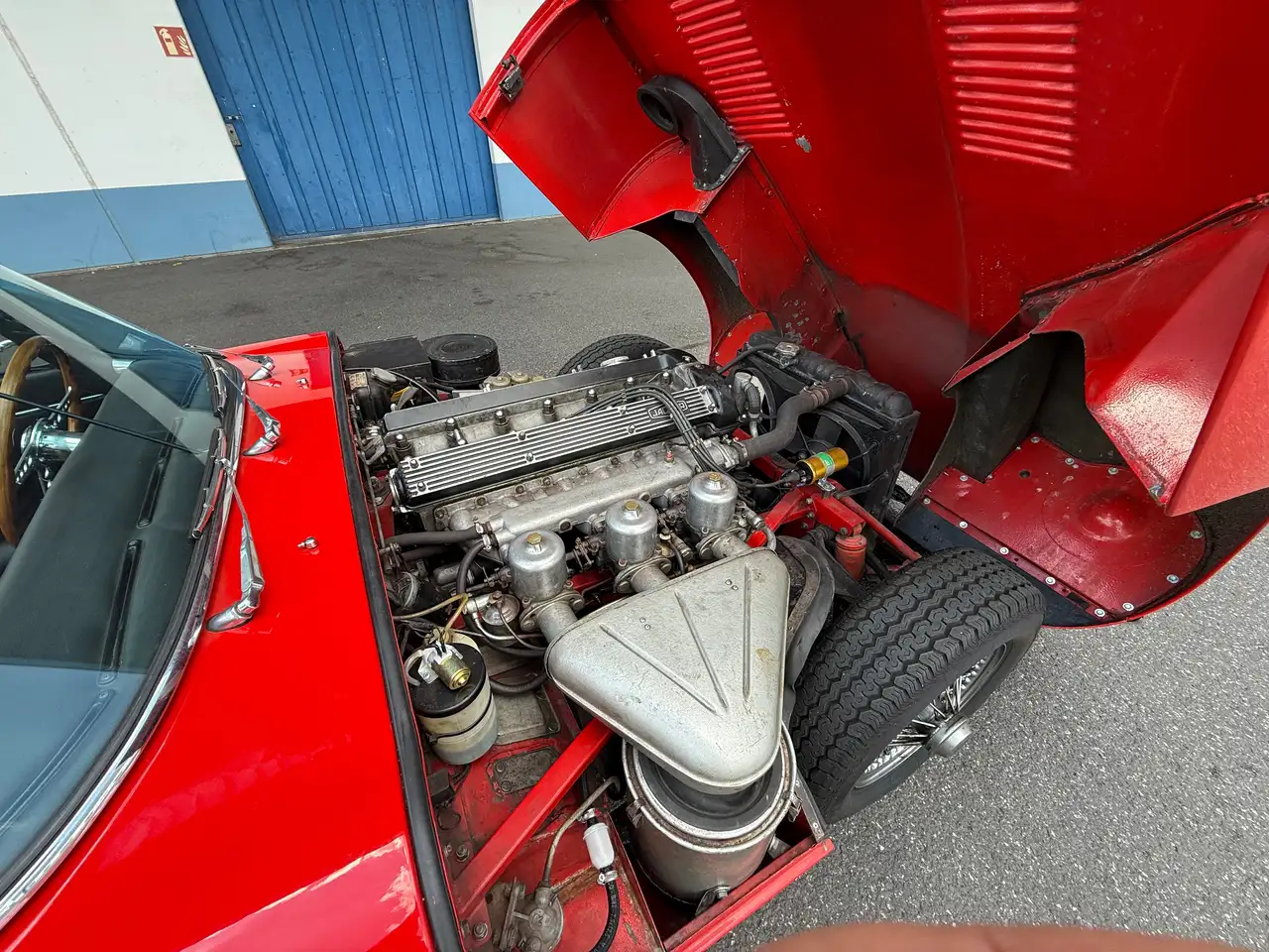 Jaguar E-Type 4.2 Roadster Serie 2 restauriert, foto 12
