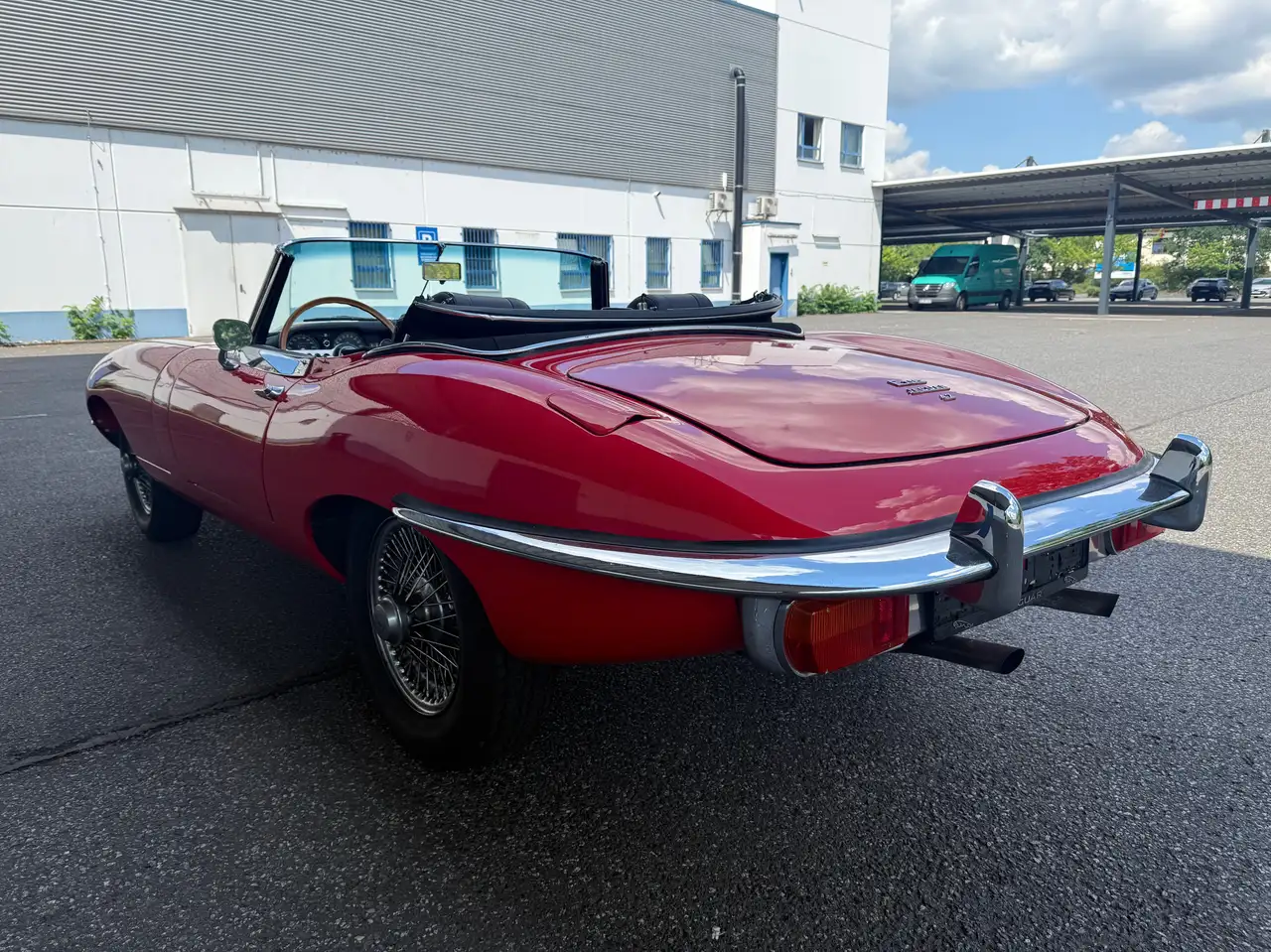 Jaguar E-Type 4.2 Roadster Serie 2 restauriert, foto 2