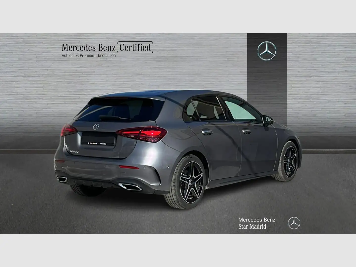 Mercedes-Benz A 180 180CDI Aut. Gris - 2