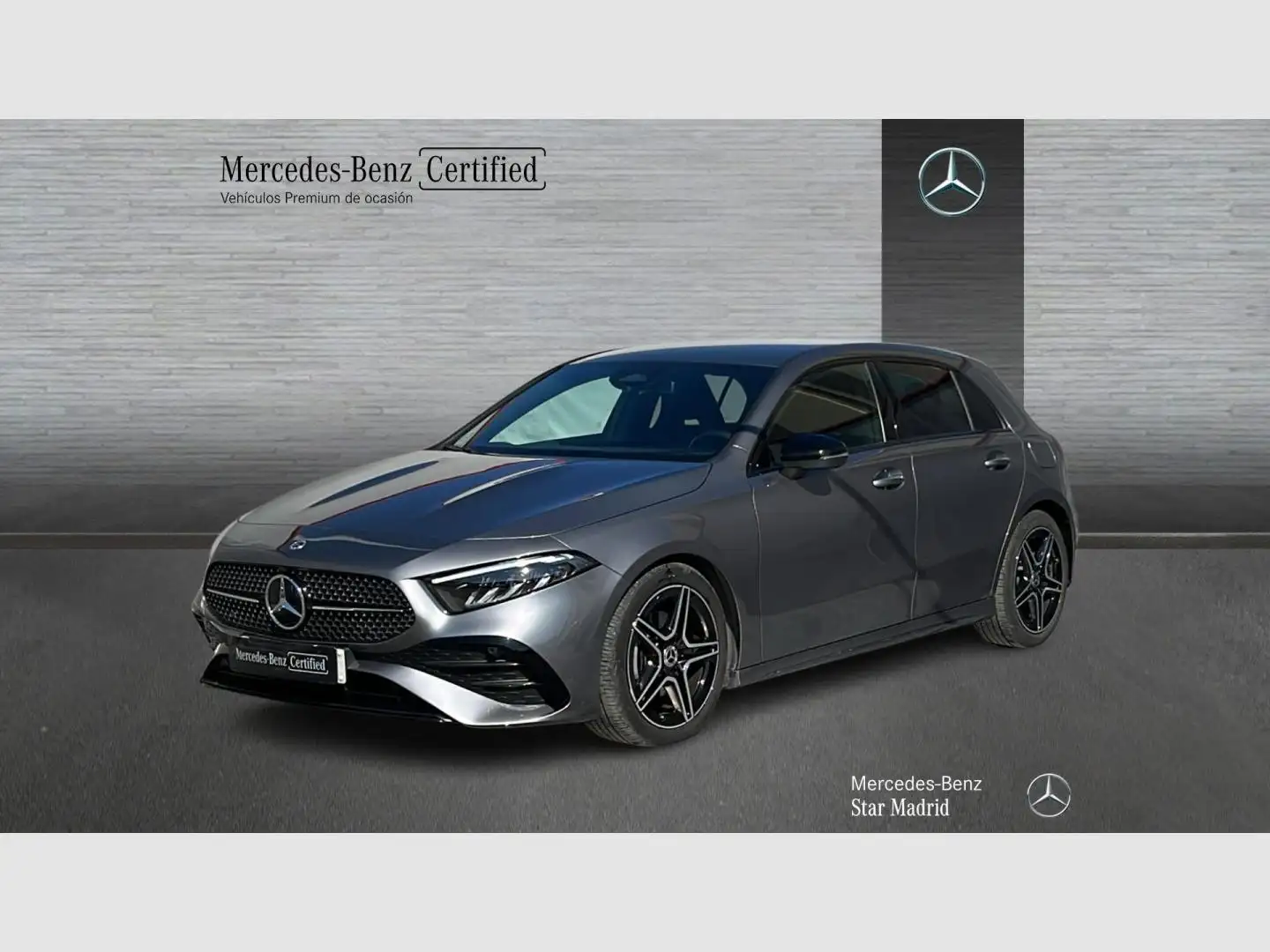 Mercedes-Benz A 180 180CDI Aut. Gris - 1