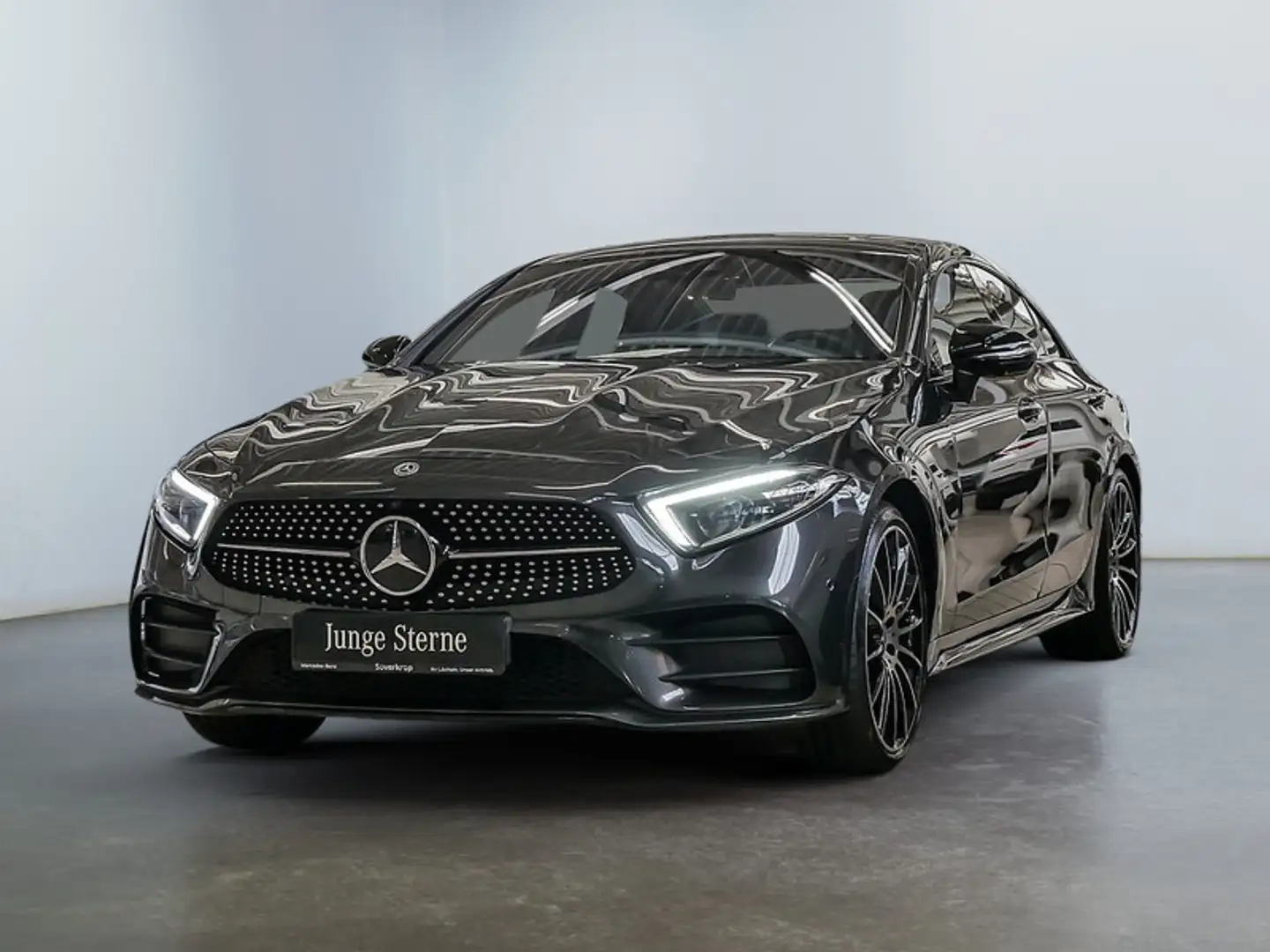 Mercedes-Benz CLS 300 d 4M AMG BURM NIGHT WIDE MEMO MULTI 360 Gris - 2