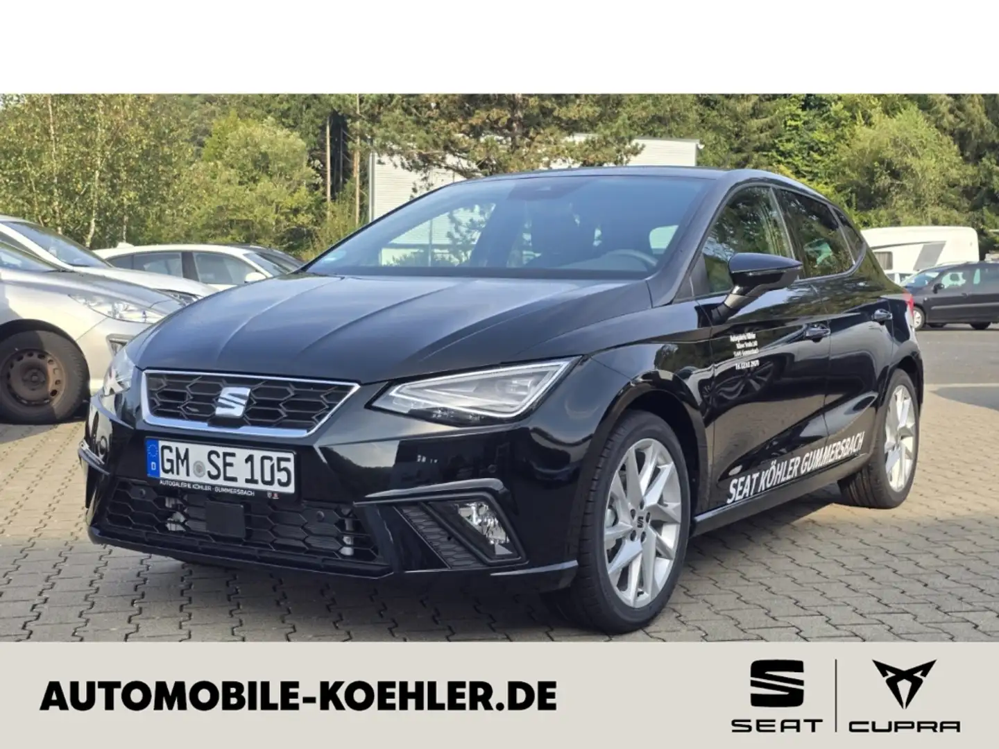 SEAT Ibiza FR 1.0 TSI 6-Gang Kamera Voll-LED Sitzheizung Navi Noir - 1