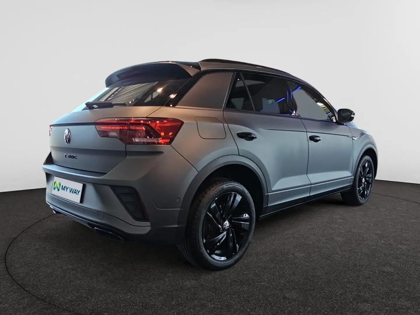 Volkswagen T-Roc T-Roc R-Line Business 1.0 TSI 85 kW (116 ch) 6 vit Gris - 2