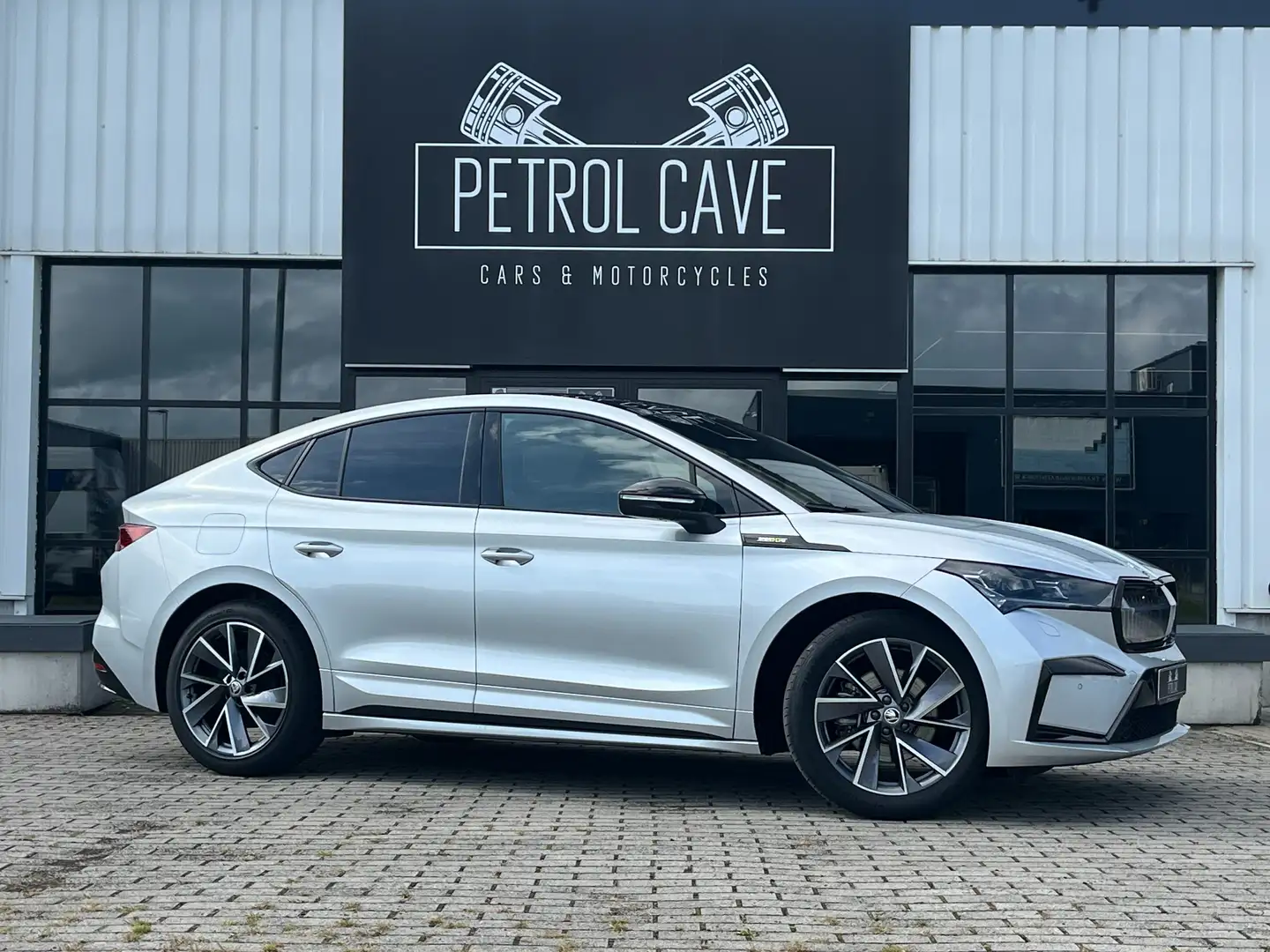 Skoda Enyaq Coupé 82 kWh 80 Sportline Argent - 1