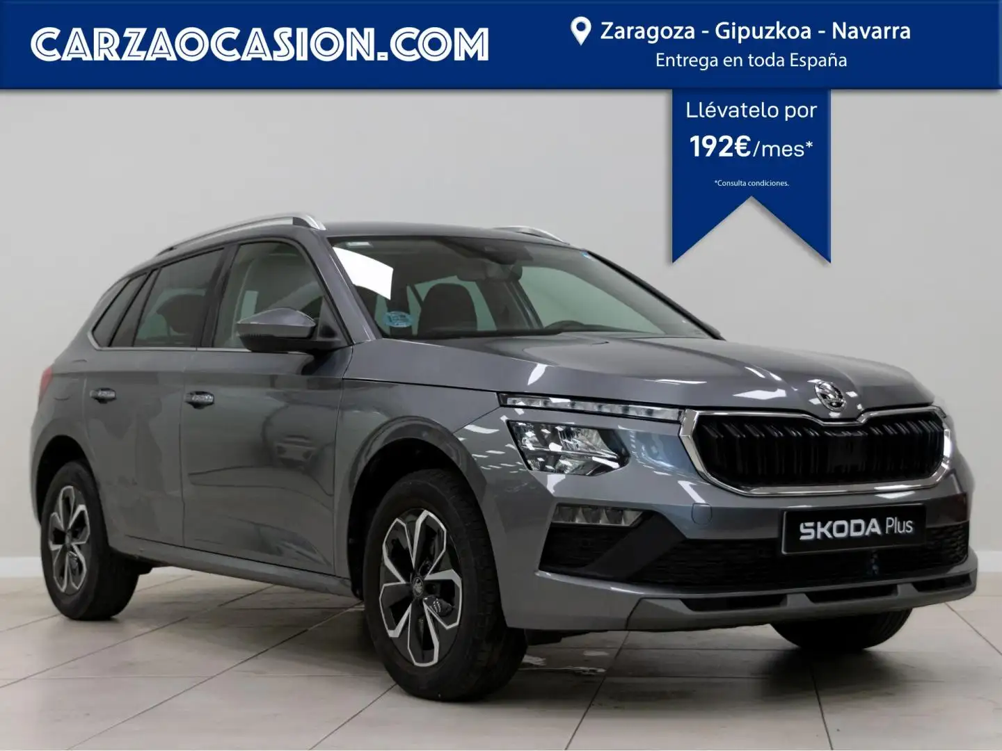 Skoda Kamiq 1.0 TSI Selection 85kW Gris - 1
