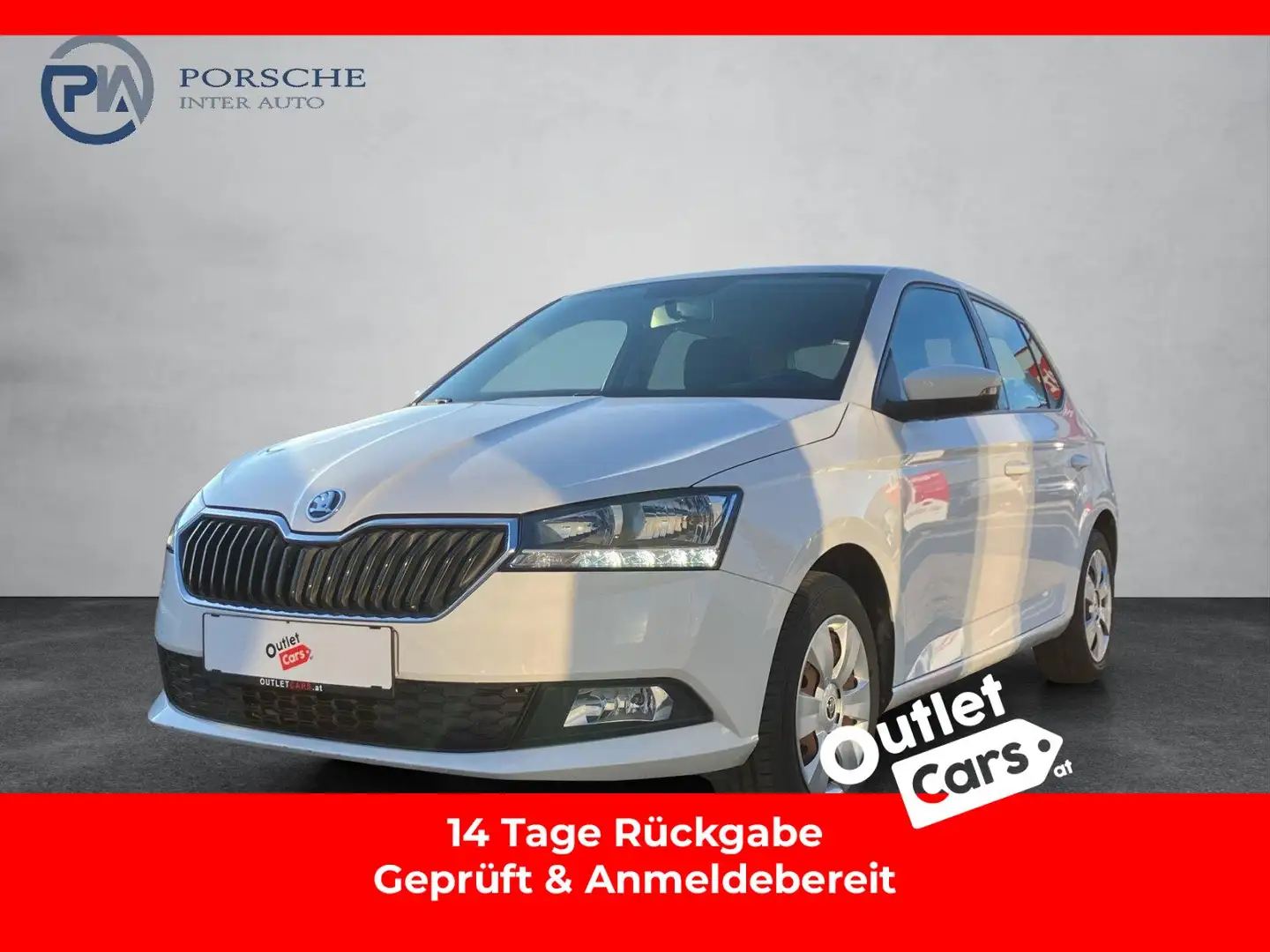 Skoda Fabia Active 1.0 TSI KLIMA+EINPARKHILFE+WENIG-KM Weiß - 1