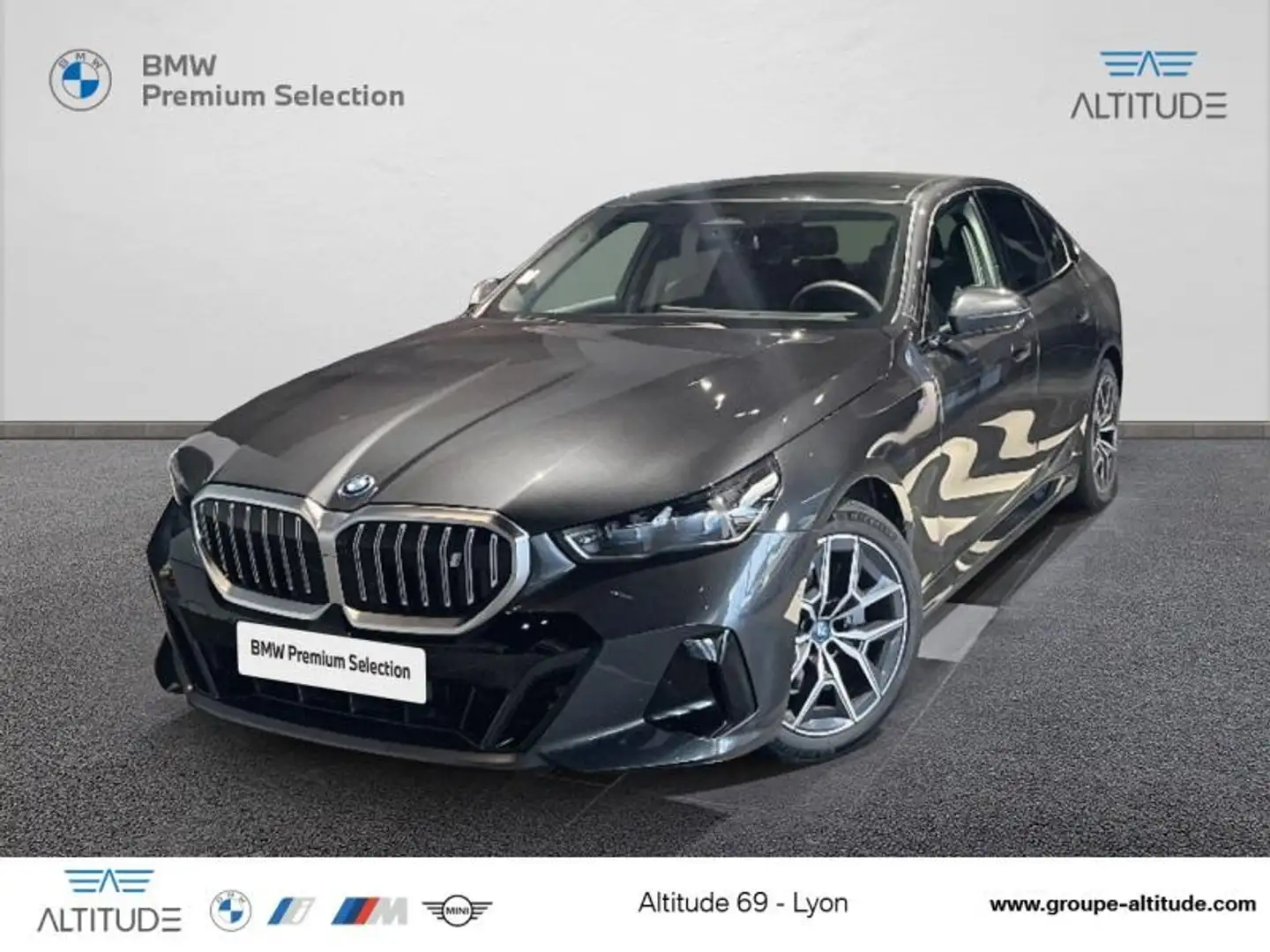 BMW i5 i5 340ch M Sport eDrive40 Gris - 1