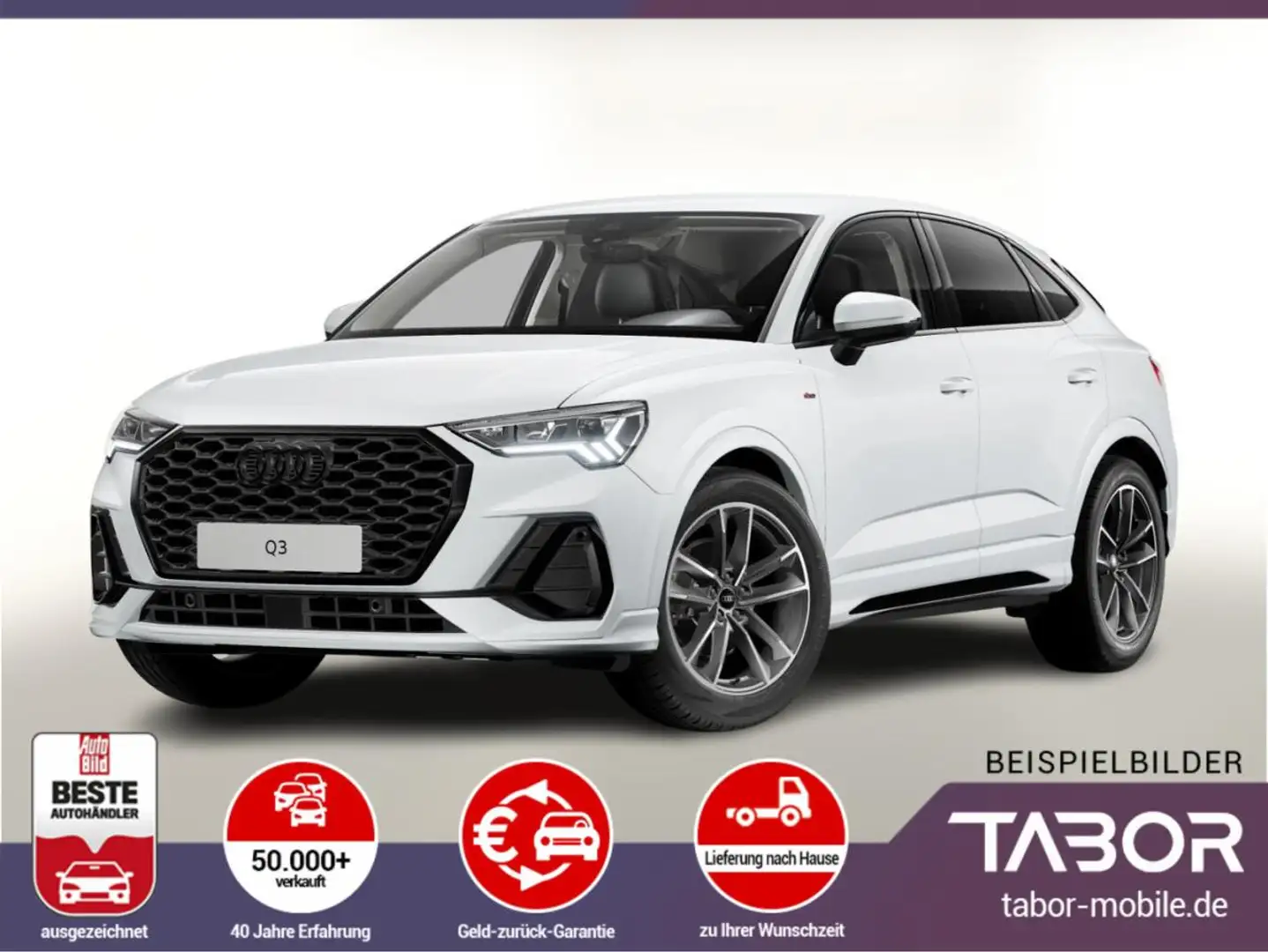 Audi Q3 35 TFSI S tronic S line Nav 19Z LED Weiß - 1
