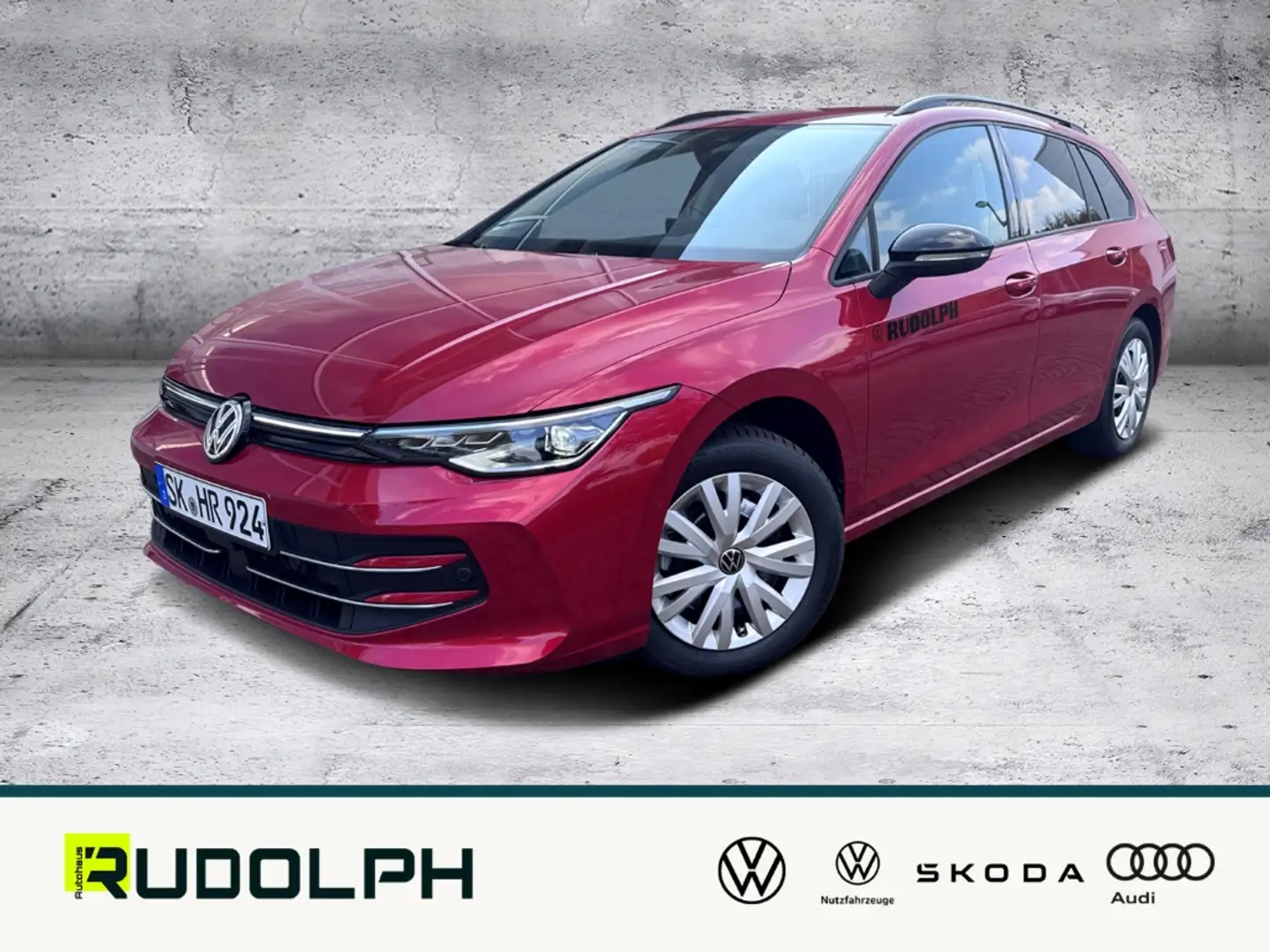 Volkswagen Golf Variant VIII 2.0 TDI GOAL 7-Gang-DSG LED Navi BT SHZ Klima Rot - 1