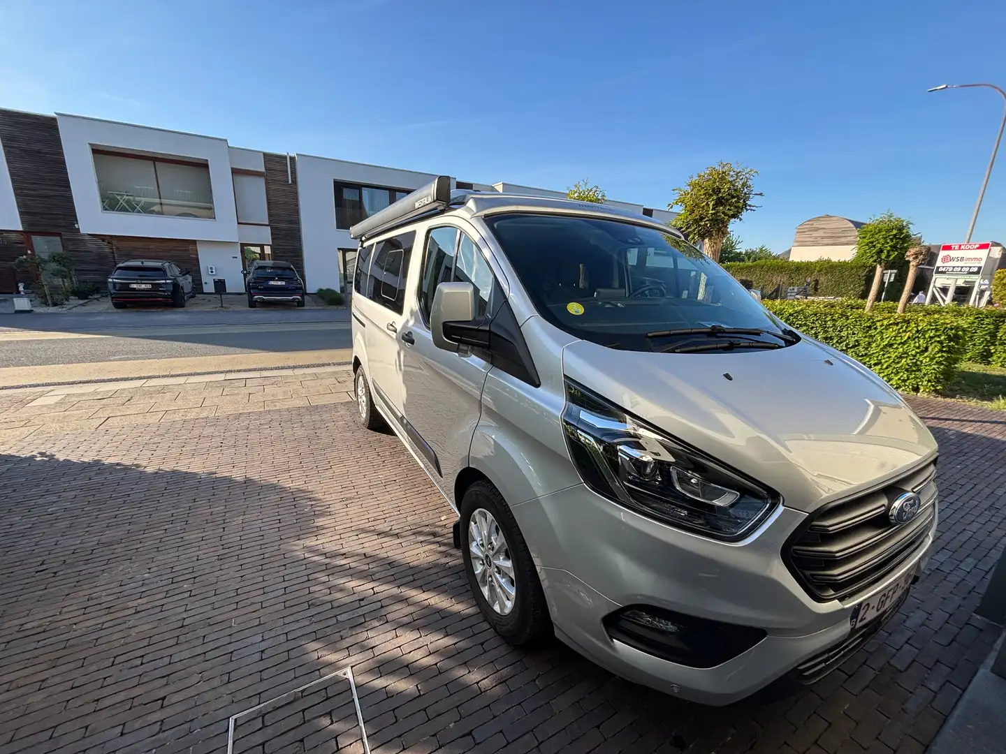 Ford Transit Custom Gris - 1