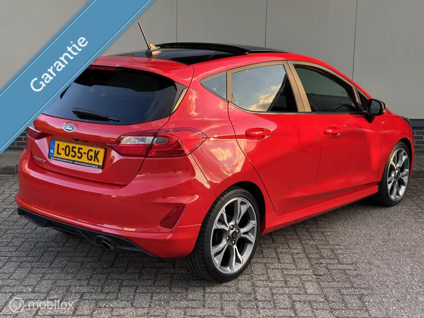 Ford Fiesta 1.0 125PK ST Line AUTOMAAT PANO LEDER Dealer OH. Rood - 2