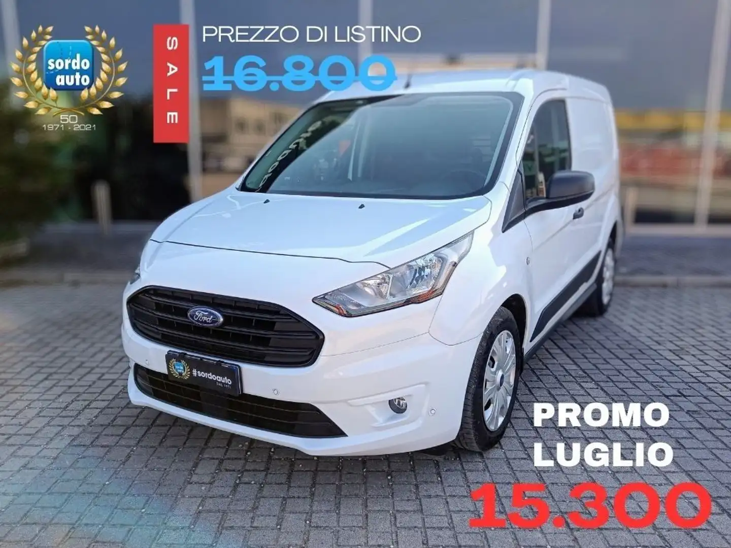 Ford Transit Connect 200 1.5 Ecoblue 100CV PC Furgone Trend Bianco - 1