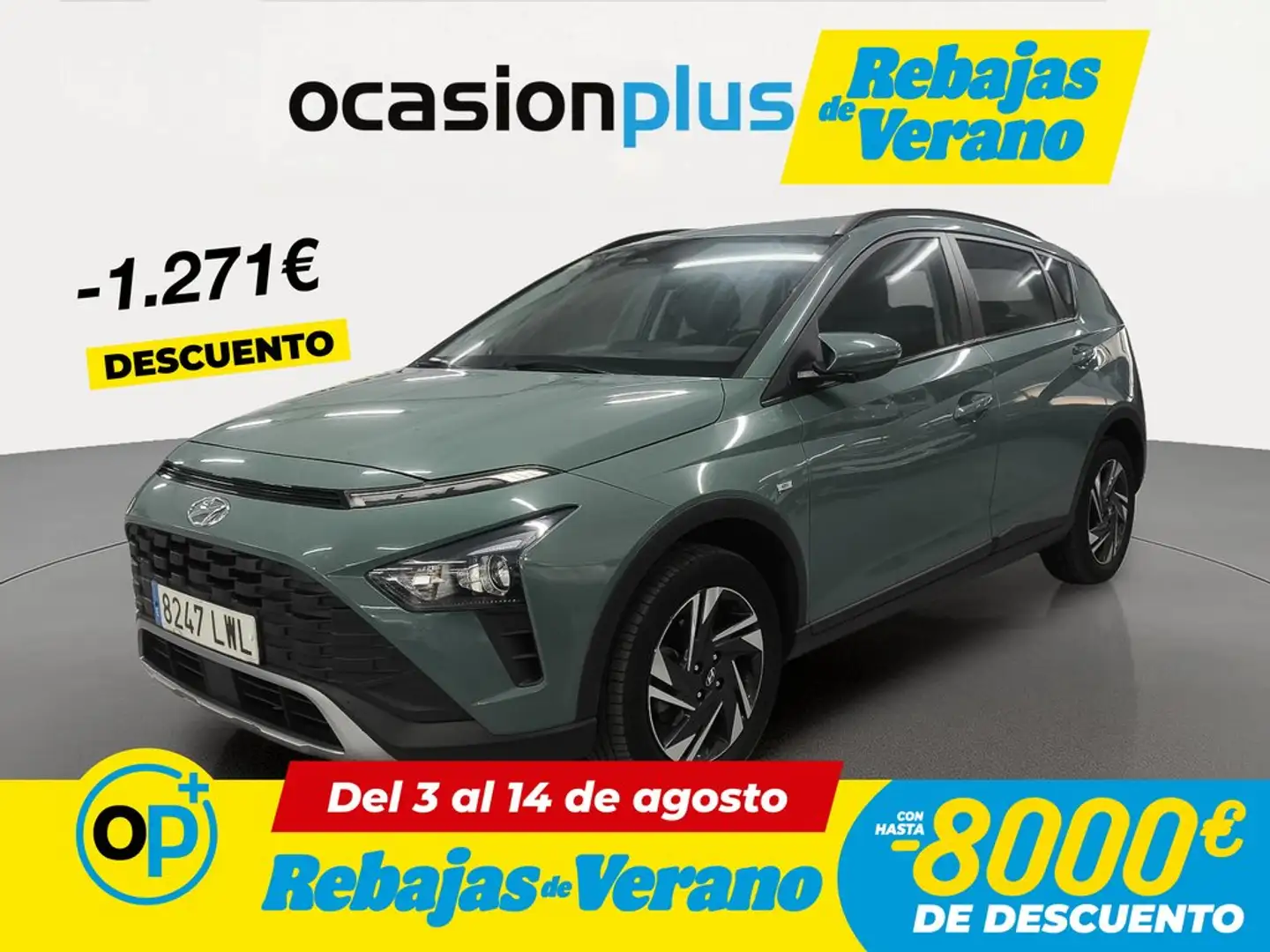 Hyundai BAYON 1.0 TGDI 48V Maxx Verde - 1