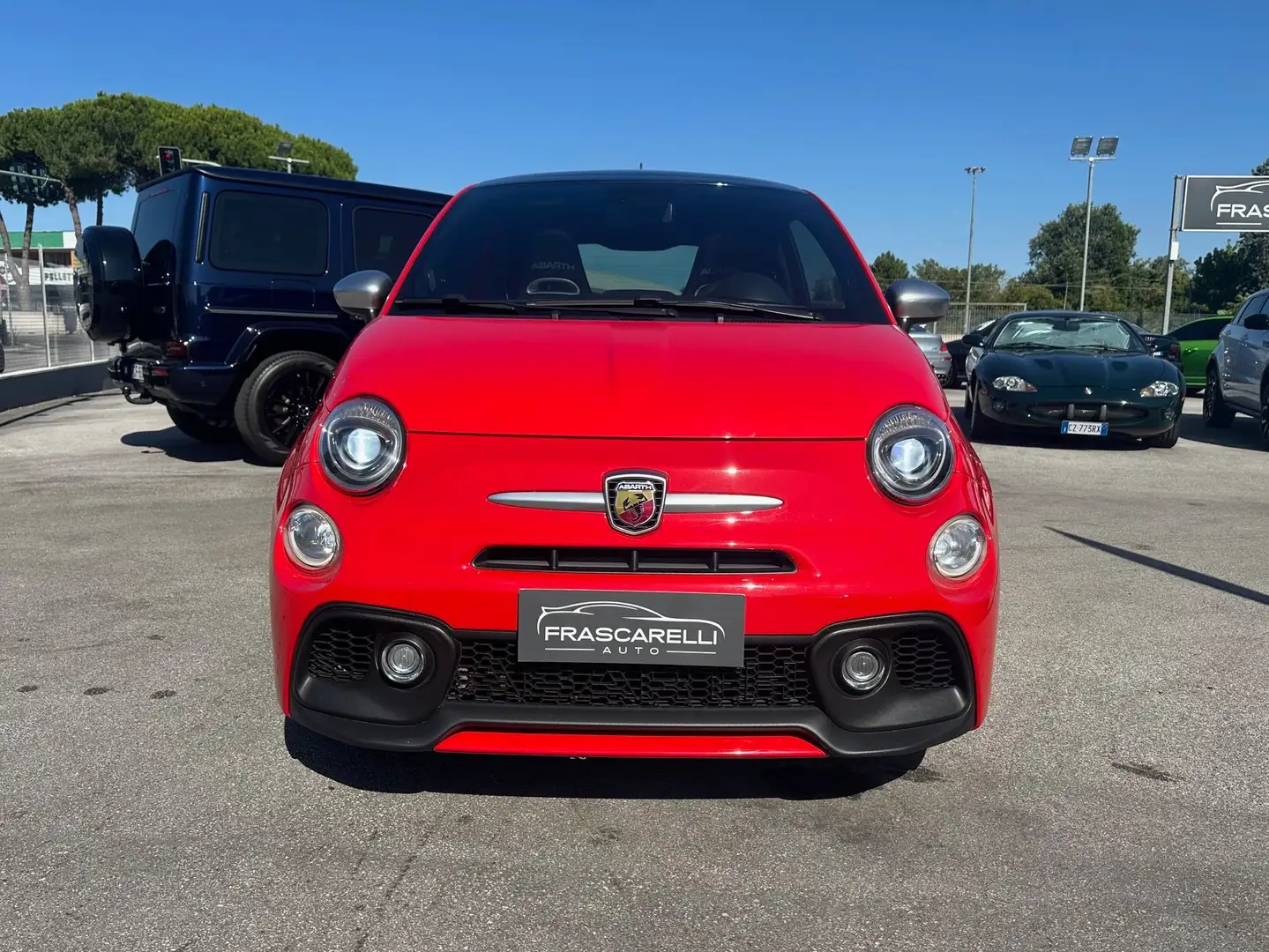 Abarth 595 595  1.4 t-jet Turismo 165cv /TETTO/PELLE/KM DOC. Rosso - 2